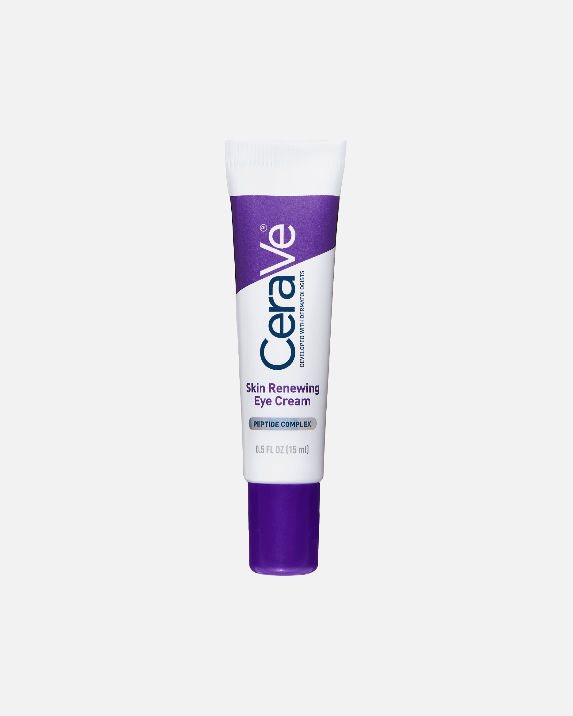 Cura anti-age di Femmina CeraVe Skin Renewing Skin Renewing Crema Contorno Occhi Peptidi, Con Complesso di Peptidi, 3 Ceramidi Essenziali, Niacinamide e Caffeina, Per i Primi Segni dell'Età 15 ml