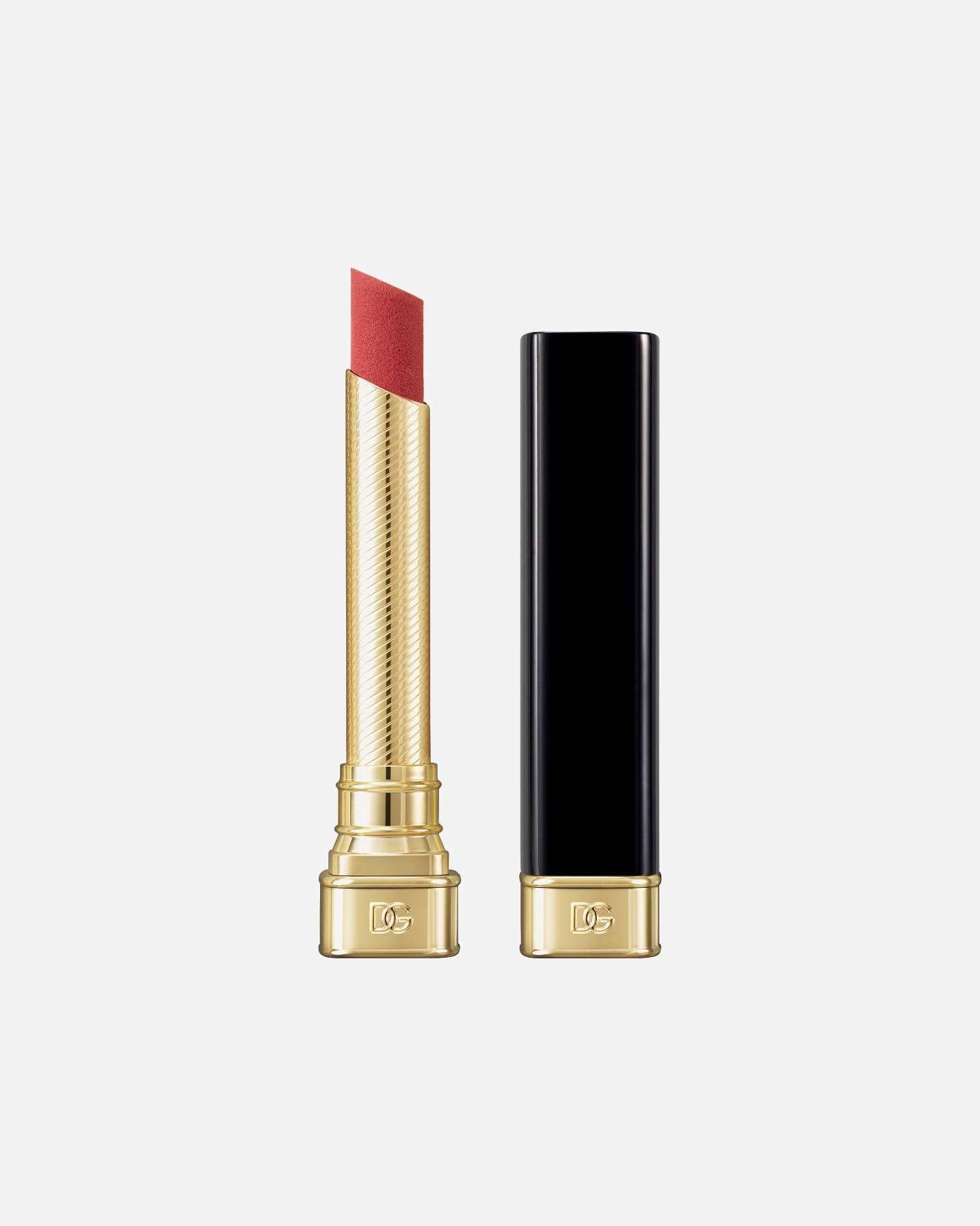 Rossetto di Unisex Dolce&Gabbana My Comfy Matte MY 21.05 - Rosa pesca di tonalità media