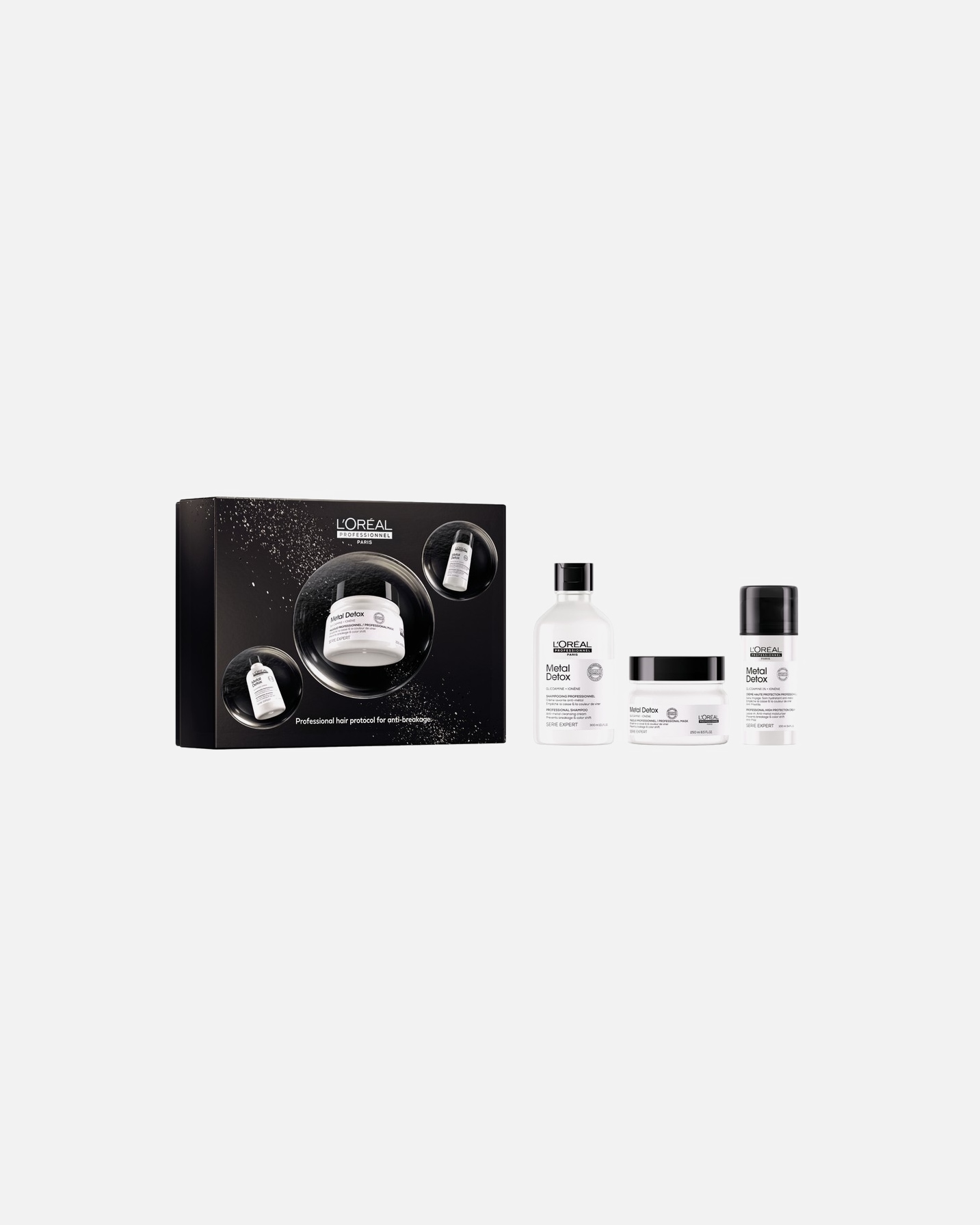 Set cura dei capelli di Unisex L’Oréal Professionnel Metal Detox 1 pezzo
