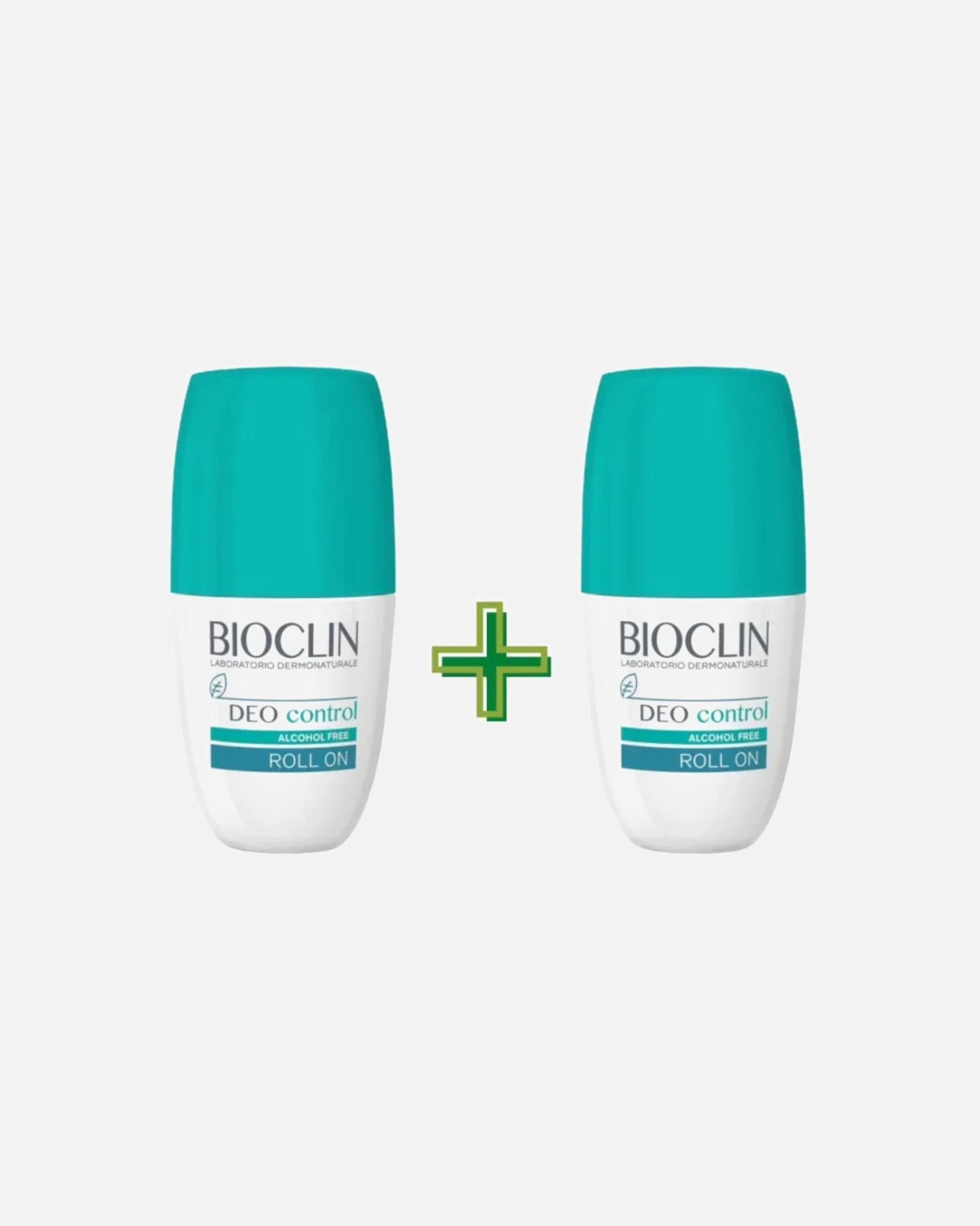 Deodorante di Unisex BIOCLIN Default Brand Line DEO Control Roll-on per Pelli Sensibili e Sudorazione Intensa (pack da 2) 100 ml