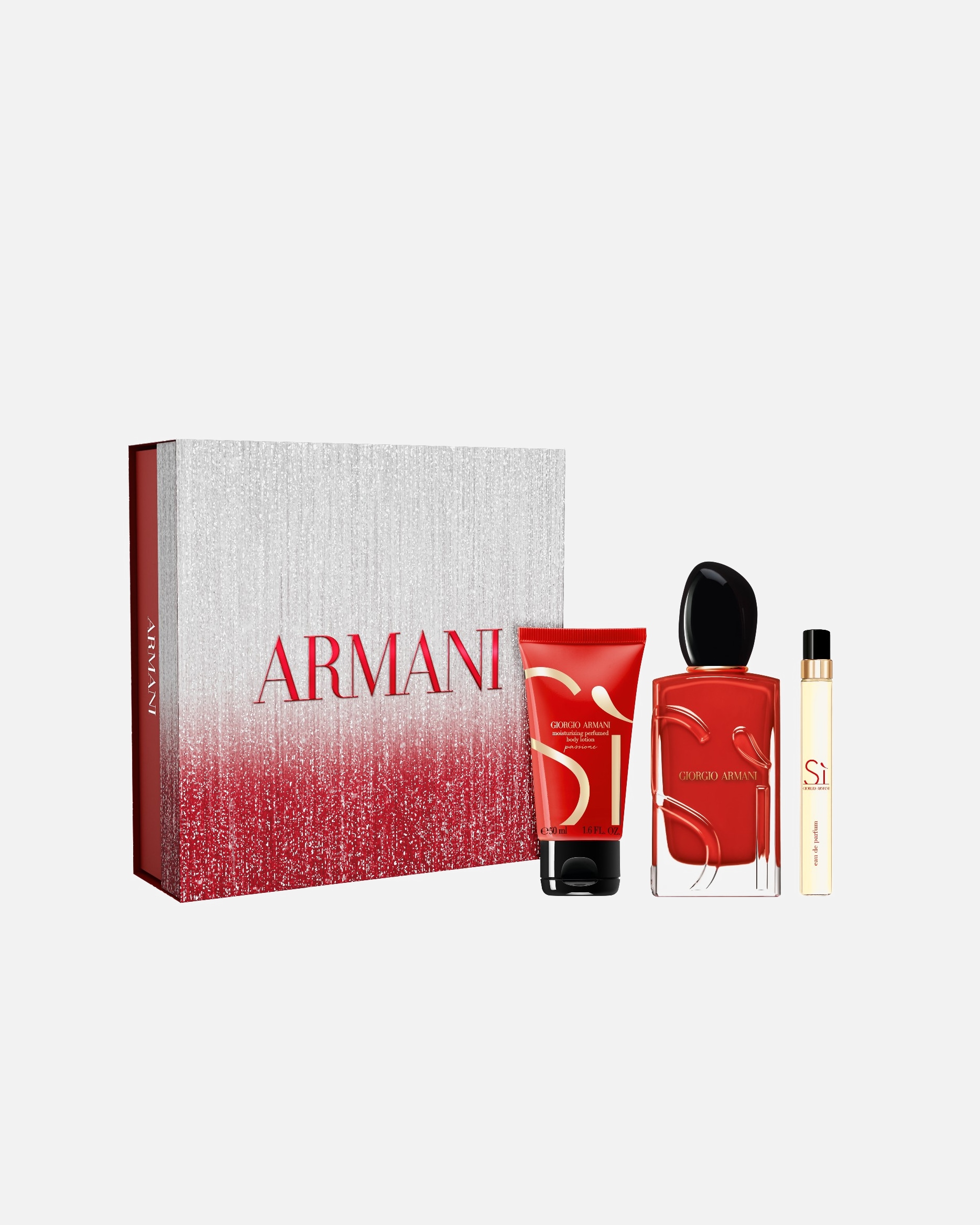 Set di fragranze di Femmina Giorgio Armani Sì Passione Holiday Gift Set 1 pezzo