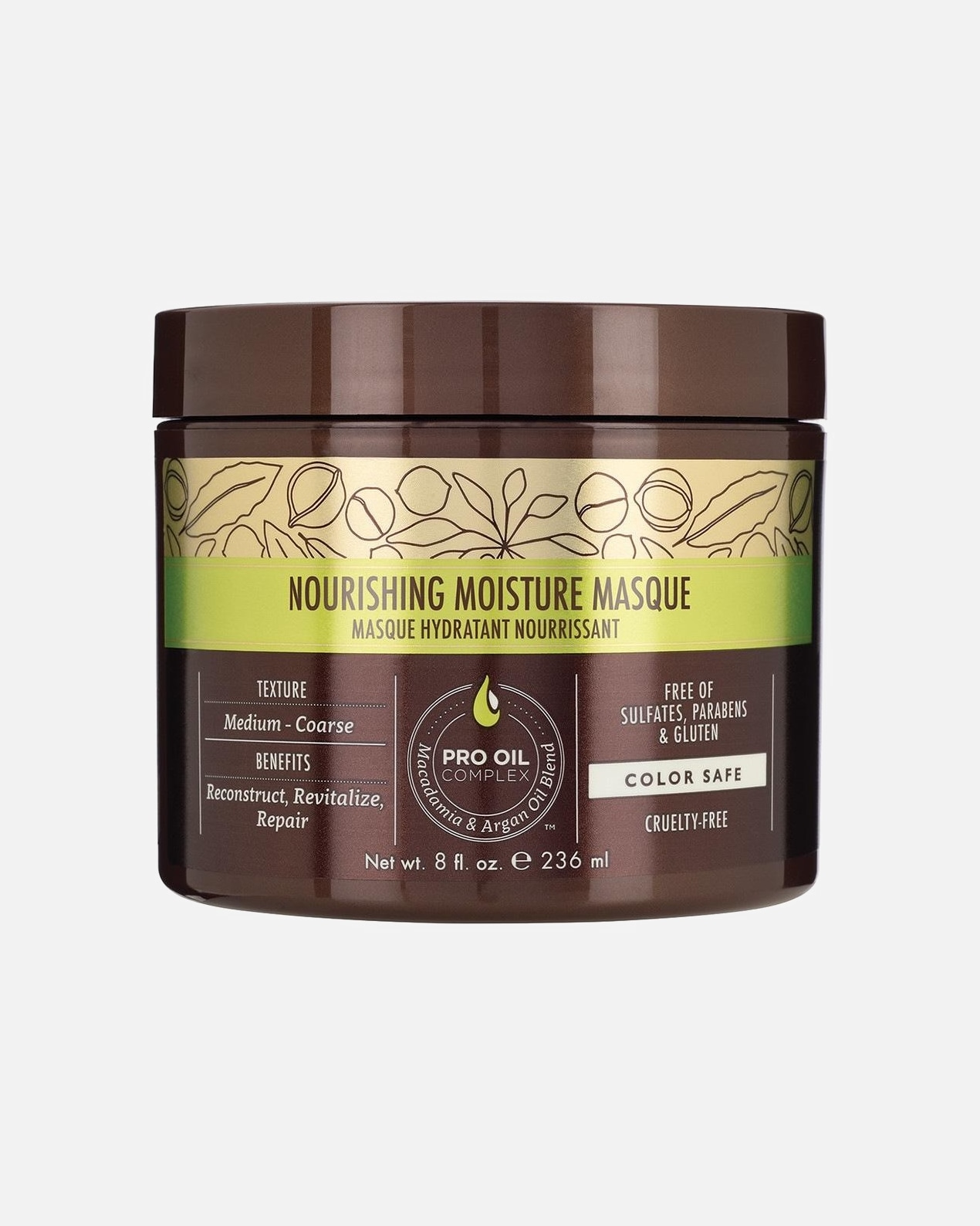 Maschera Idratante di Unisex Macadamia Nourishing Repair Masque 236 ml