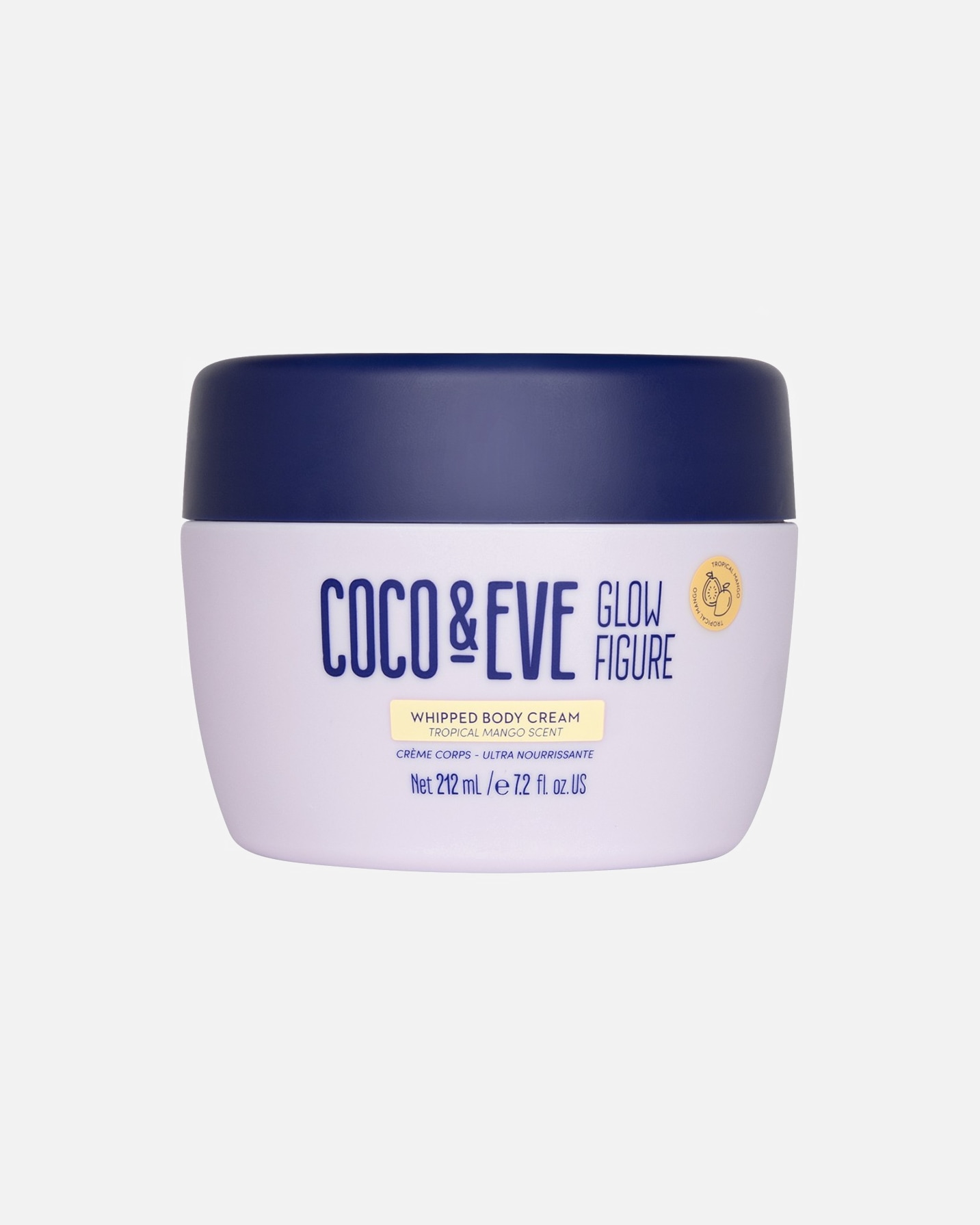Crema corpo di Unisex COCO & EVE Whipped Body Cream (Tropical Mango Scent) 212 ml