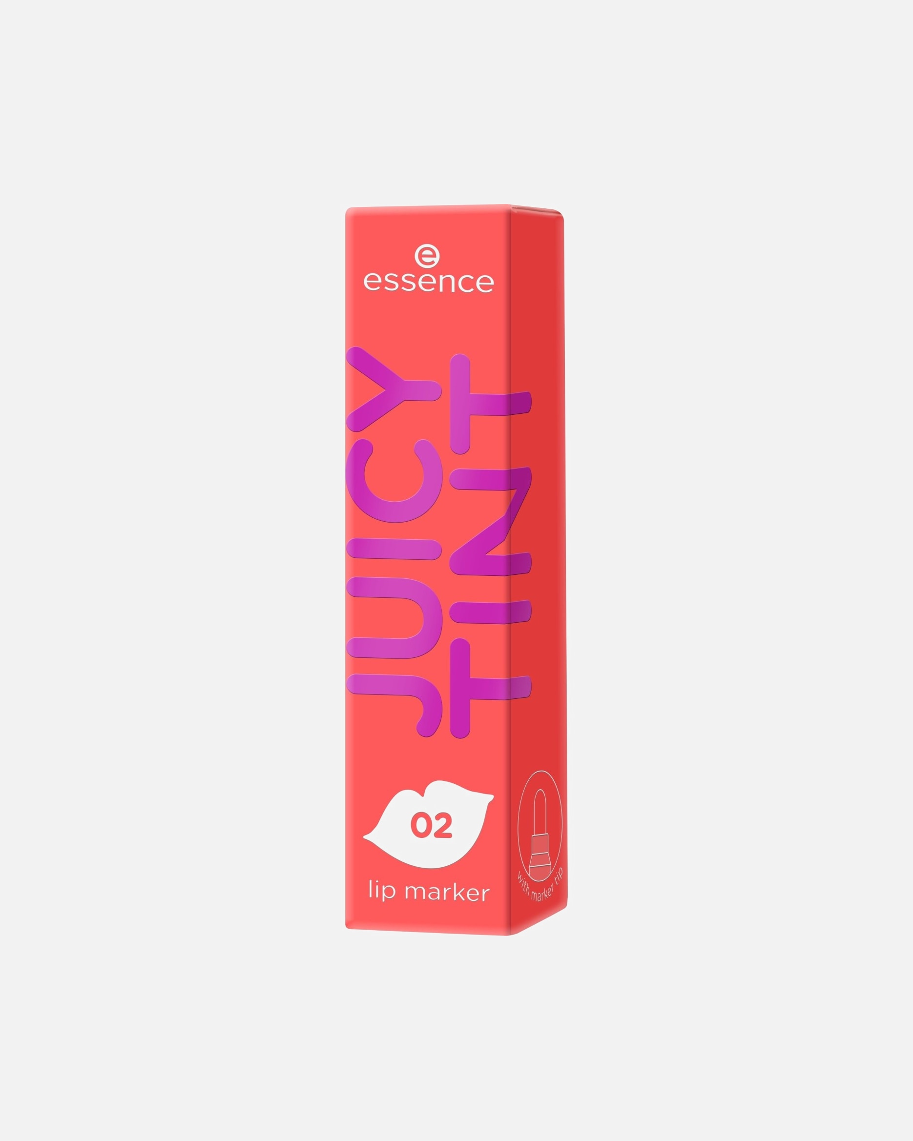 Rossetto di Unisex essence JUICY TINT tinta labbra 2 Strawberry Szn
