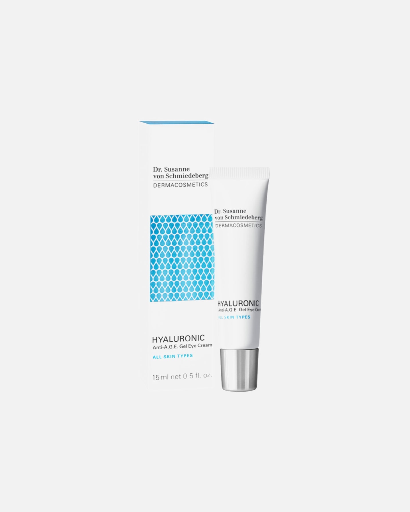 Crema occhi di Unisex Dr. Susanne von Schmiedeberg Hyaluronic Anti-A.G.E. Gel Eye Cream 15 ml