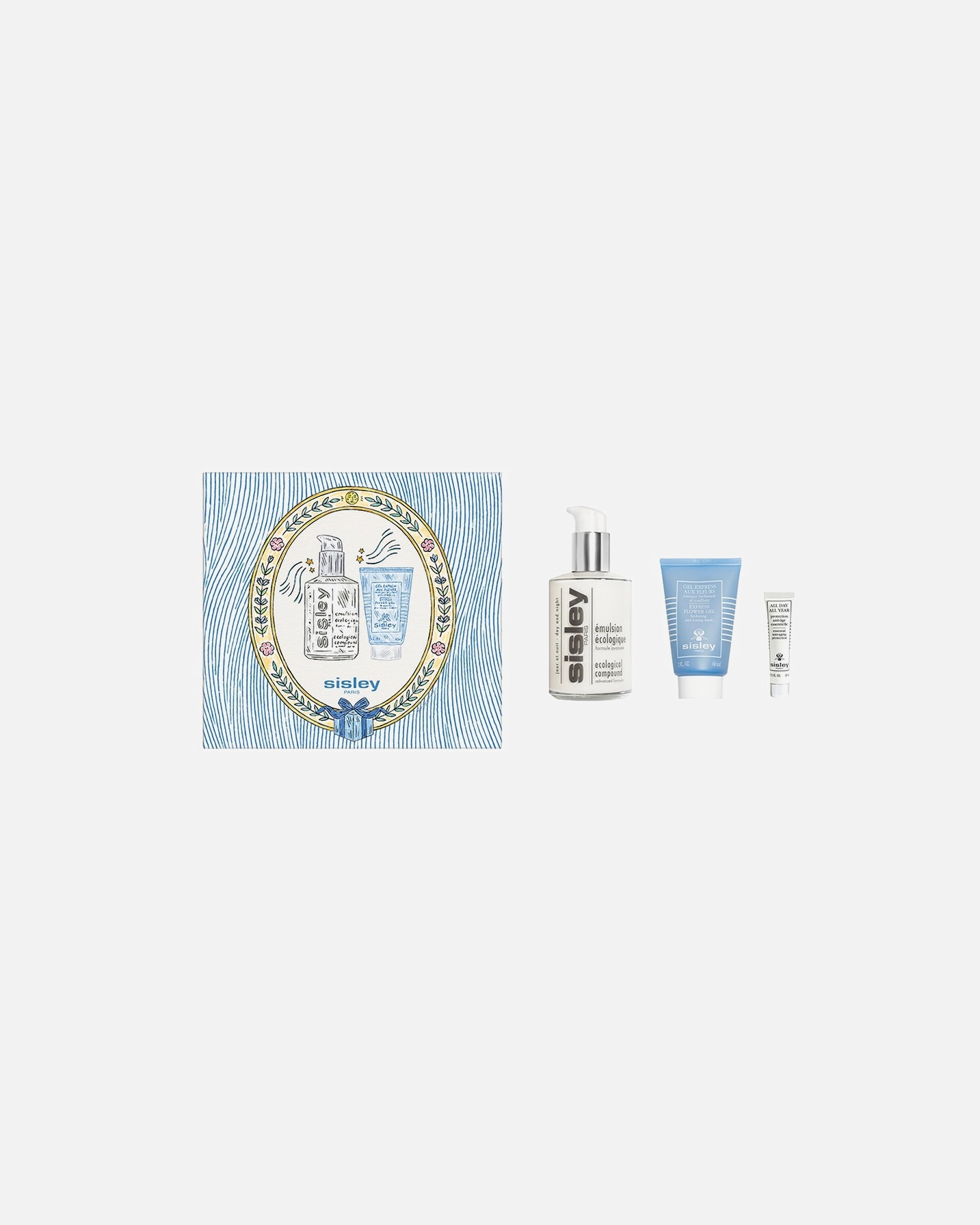 Set cura del viso di Unisex sisley Coffret Essentials 1 pezzo