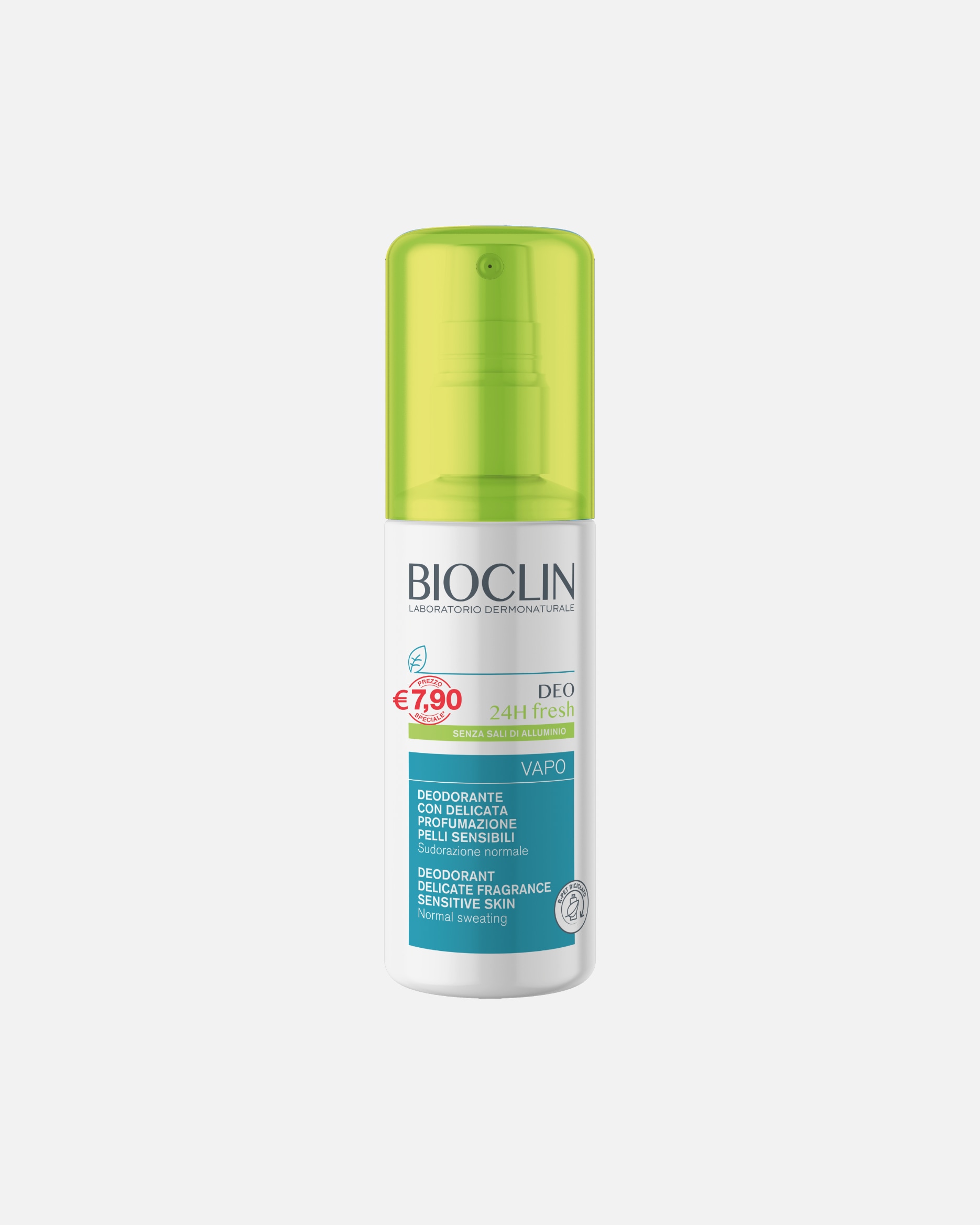 Deodorante di Unisex BIOCLIN Default Brand Line DEO 24h Fresh Senza Sali di Alluminio 100 ml
