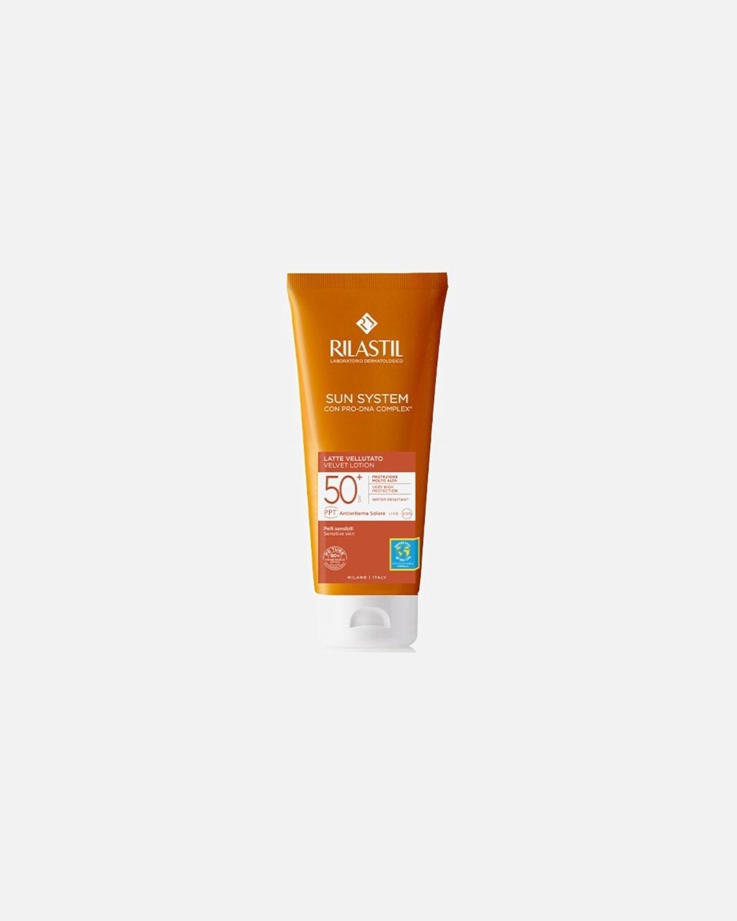 Crema solare di Unisex RILASTIL Sun Protection 50+ Latte 200 ml