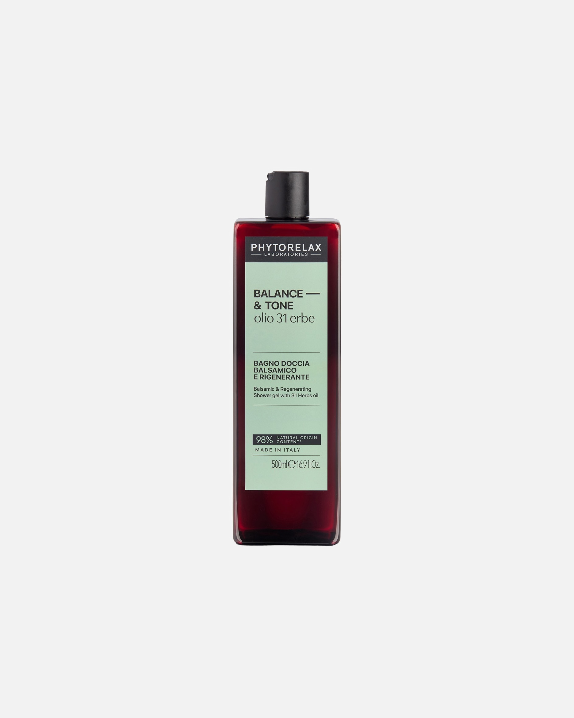 Bagnoschiuma di Unisex Phytorelax Olio 31 Erbe Bagno Doccia Balsamico 500 ml