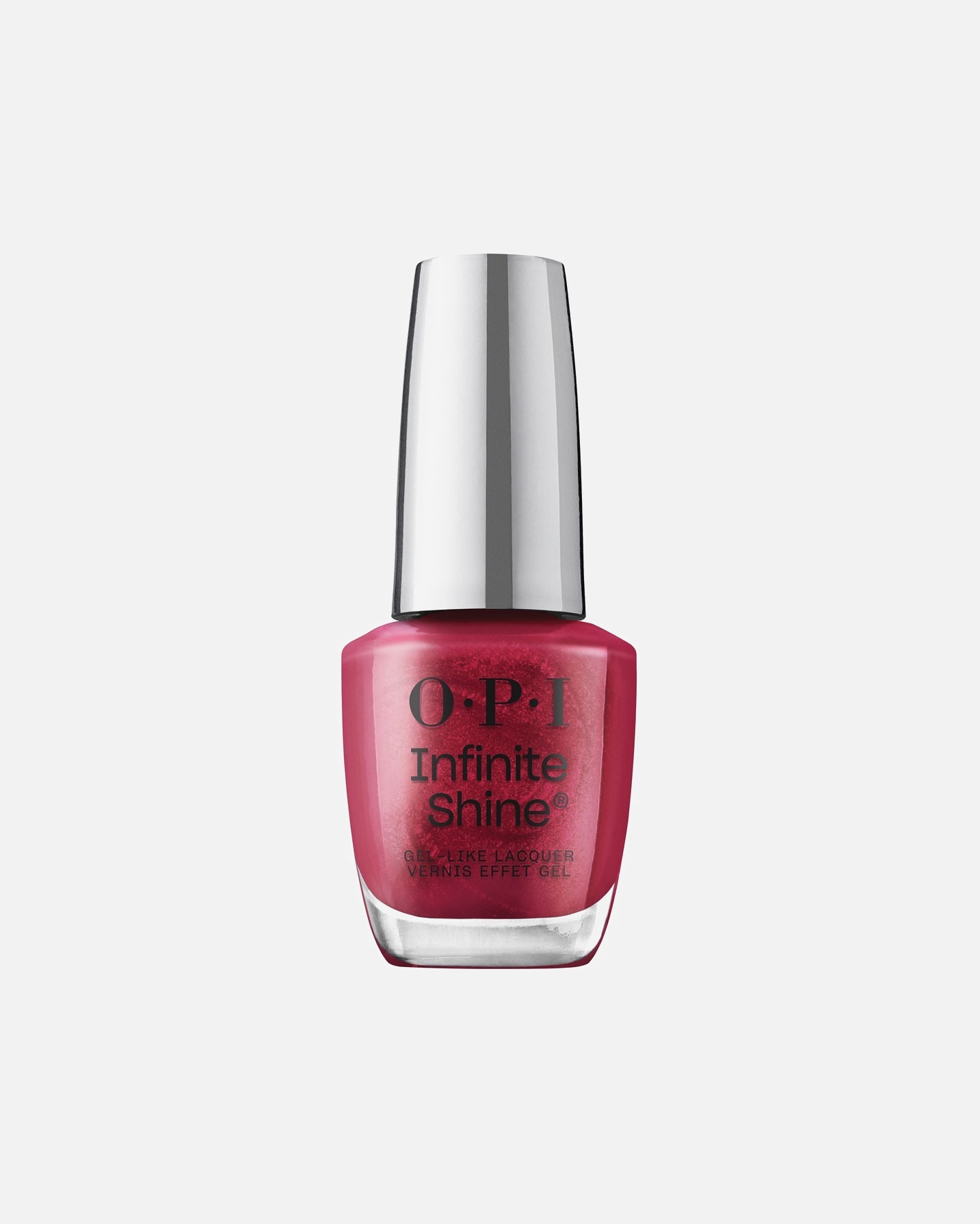 Smalto per unghie di Unisex OPI Infinite Shine - smalto a lunga durata Im not really a waitress - rosso vino
