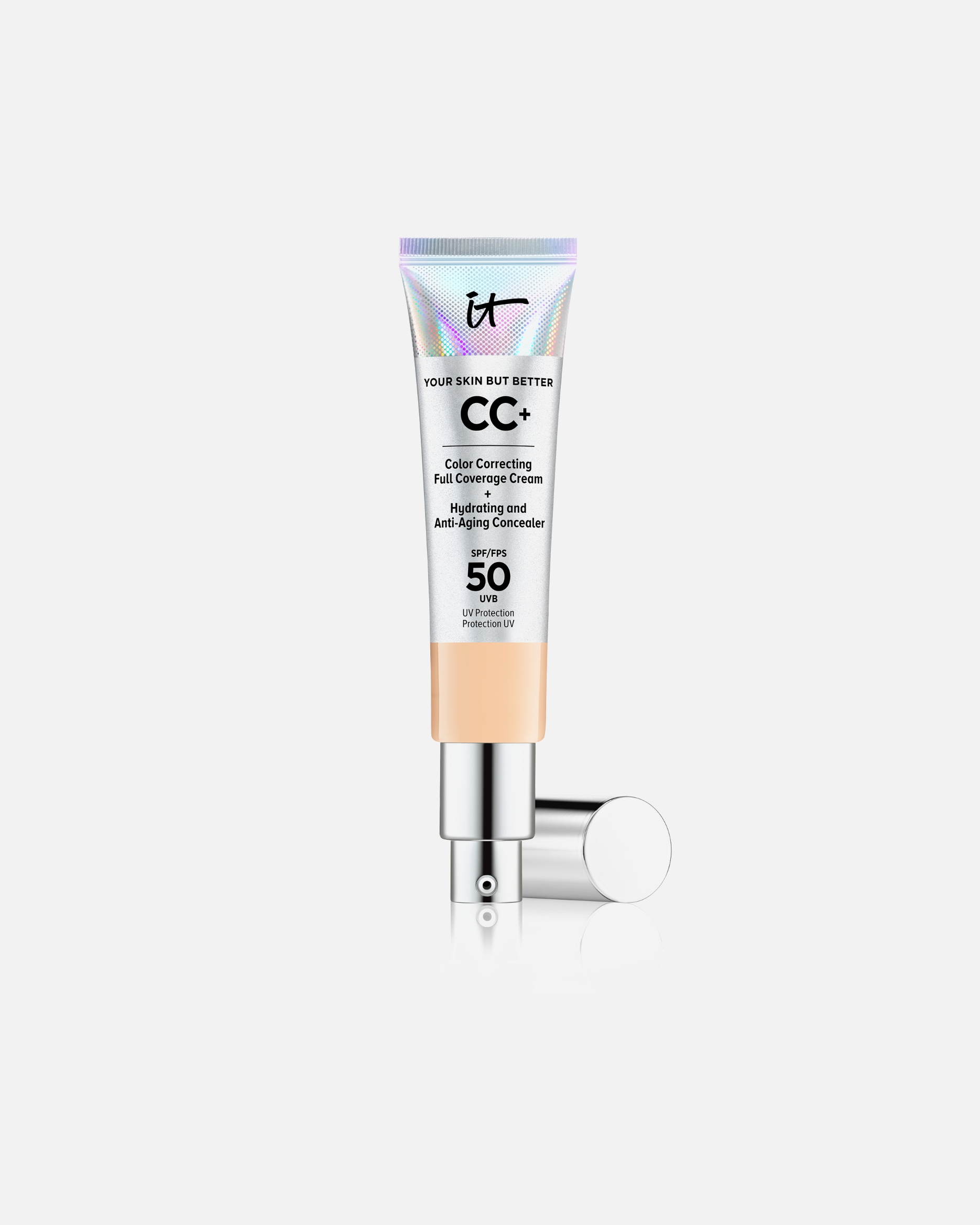 CC Cream di Unisex IT COSMETICS Your Skin But Better CC+ Cream with SPF 50 LIGHT MEDIUM