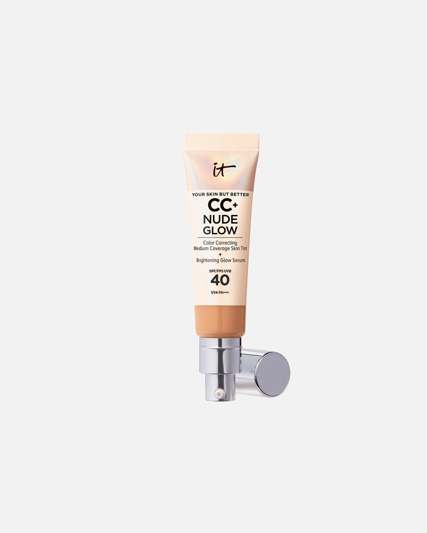 CC Cream di Unisex IT COSMETICS Your Skin But Better CC+ Cream Nude Glow with SPF 40 Neutral Tan