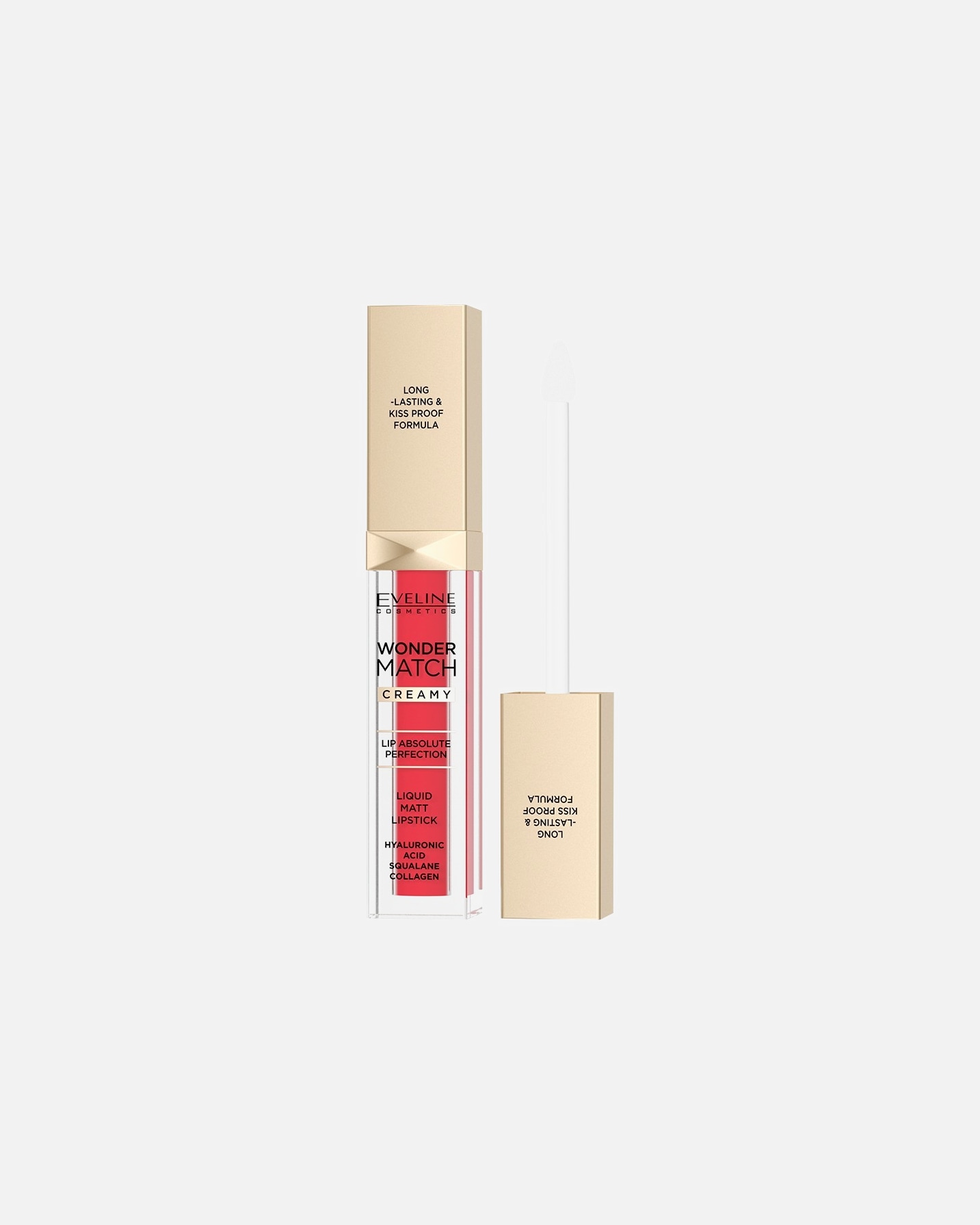 Rossetto di Unisex Eveline Cosmetics Wonder Match Matte Liquid Lipstick 6 - CLASSIC RED
