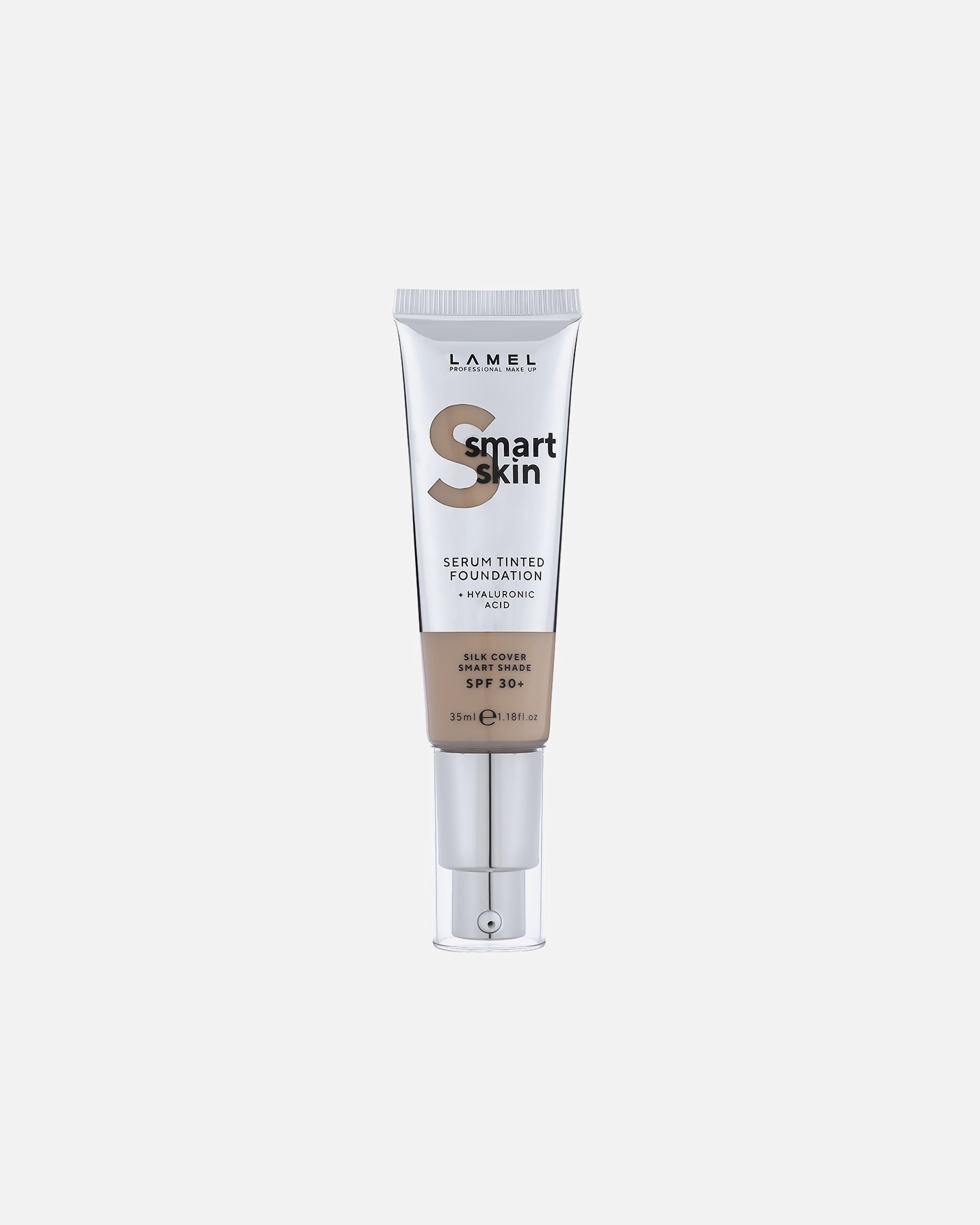 Fondotinta di Femmina Lamel Smart Skin Serum Tinted Foundation 404 - SAND
