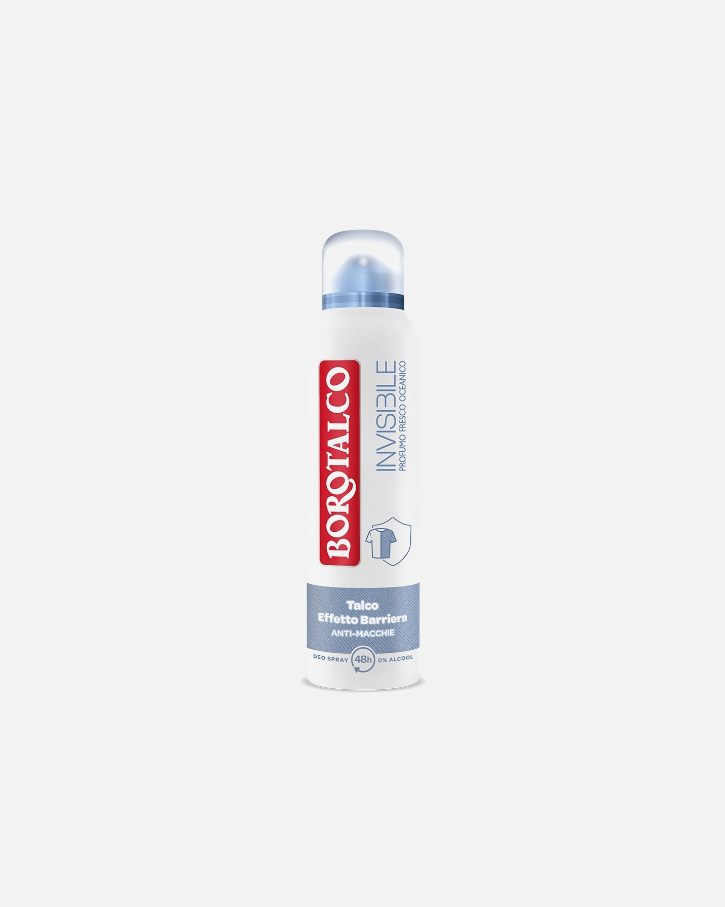 Deodorante di Unisex Borotalco DEODORANTE SPRAY INVISIBILE AZZURRO 150 ml