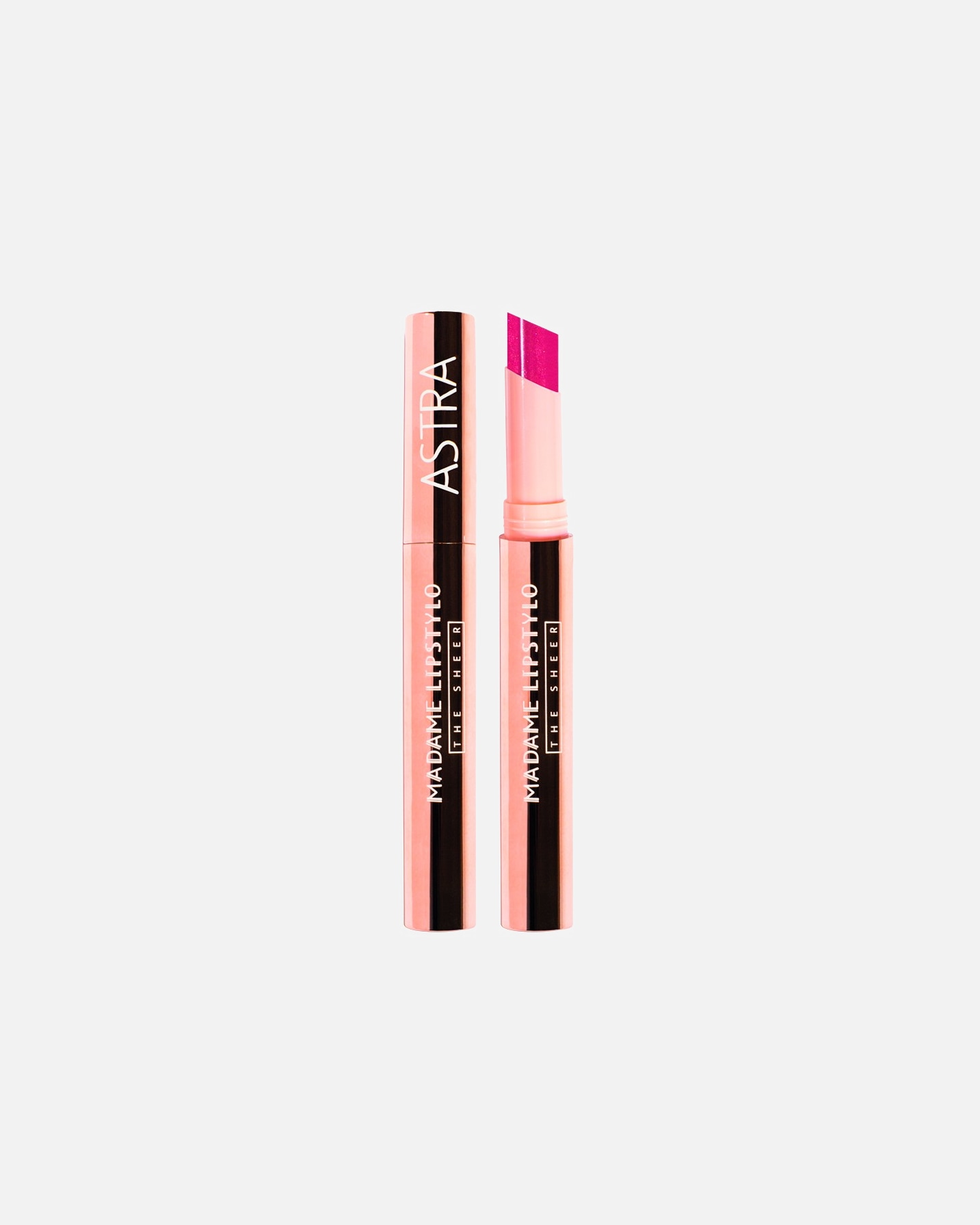 Rossetto di Femmina ASTRA MAKE-UP Madame Lip Stylo The Sheer 4 - MÈNAGE À TROIS