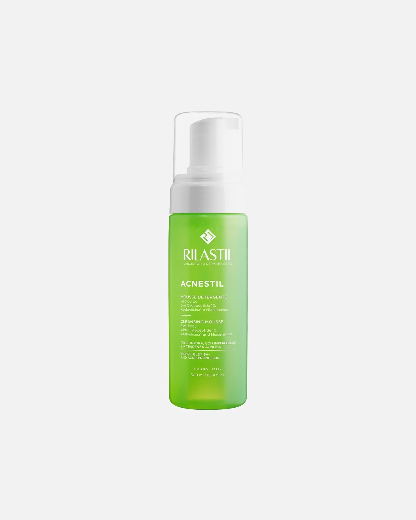 Gel detergente di Unisex RILASTIL Acnestil Mousse Detergente 300 ml