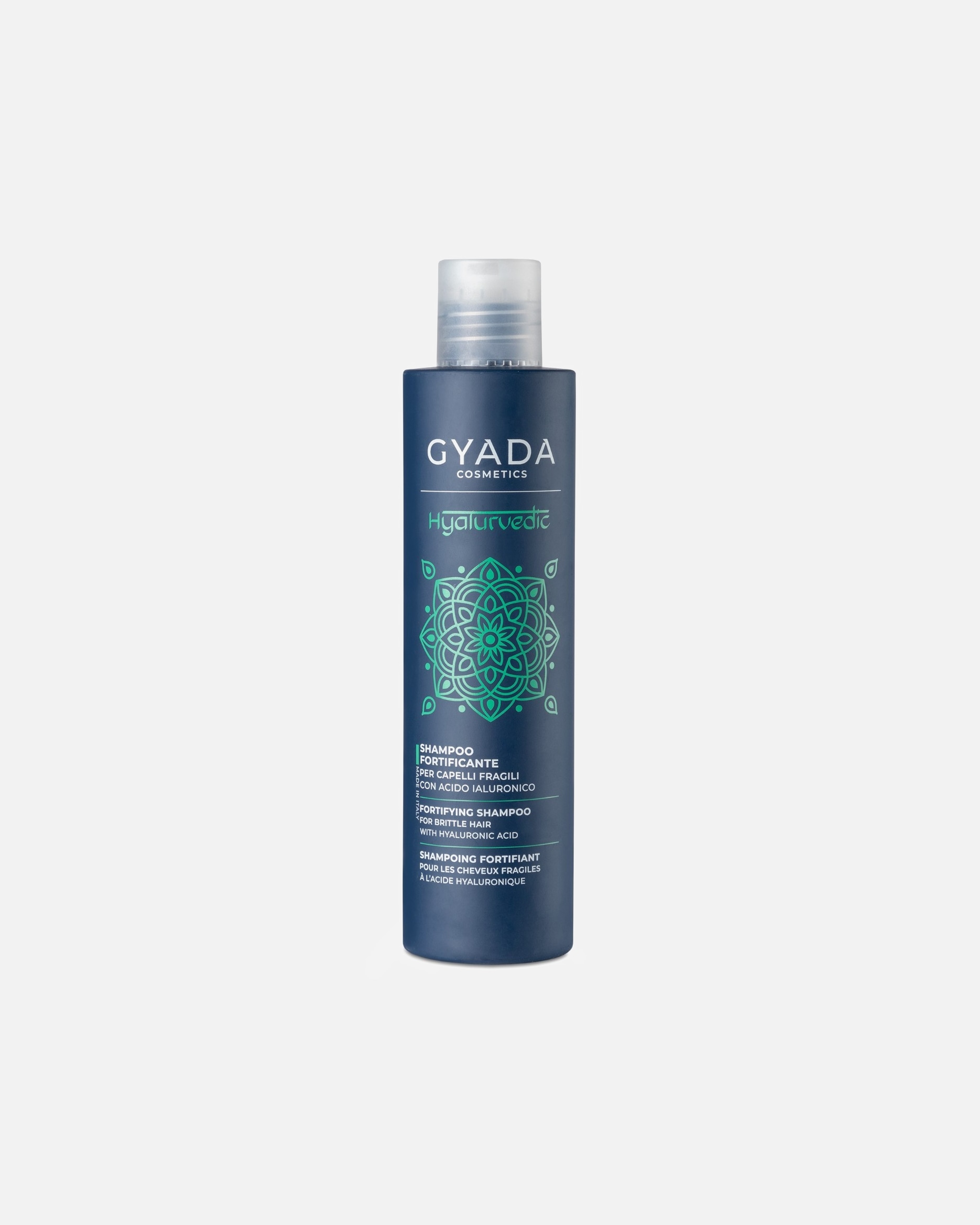 Shampoo capelli di Unisex Gyada Cosmetics Hyalurvedic Shampoo Fortificante 200 ml