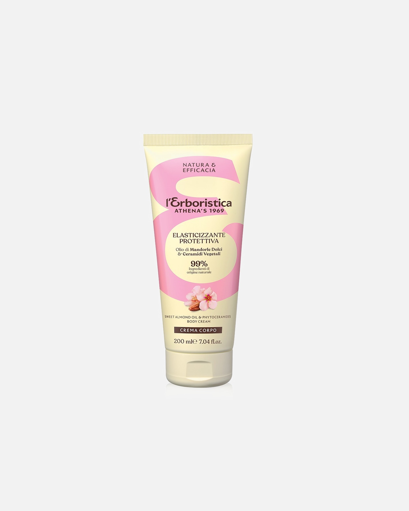 Crema corpo di Femmina Athena's L' Erboristica Crema Fluida Corpo Olio di Mandorle Dolci 200 ml