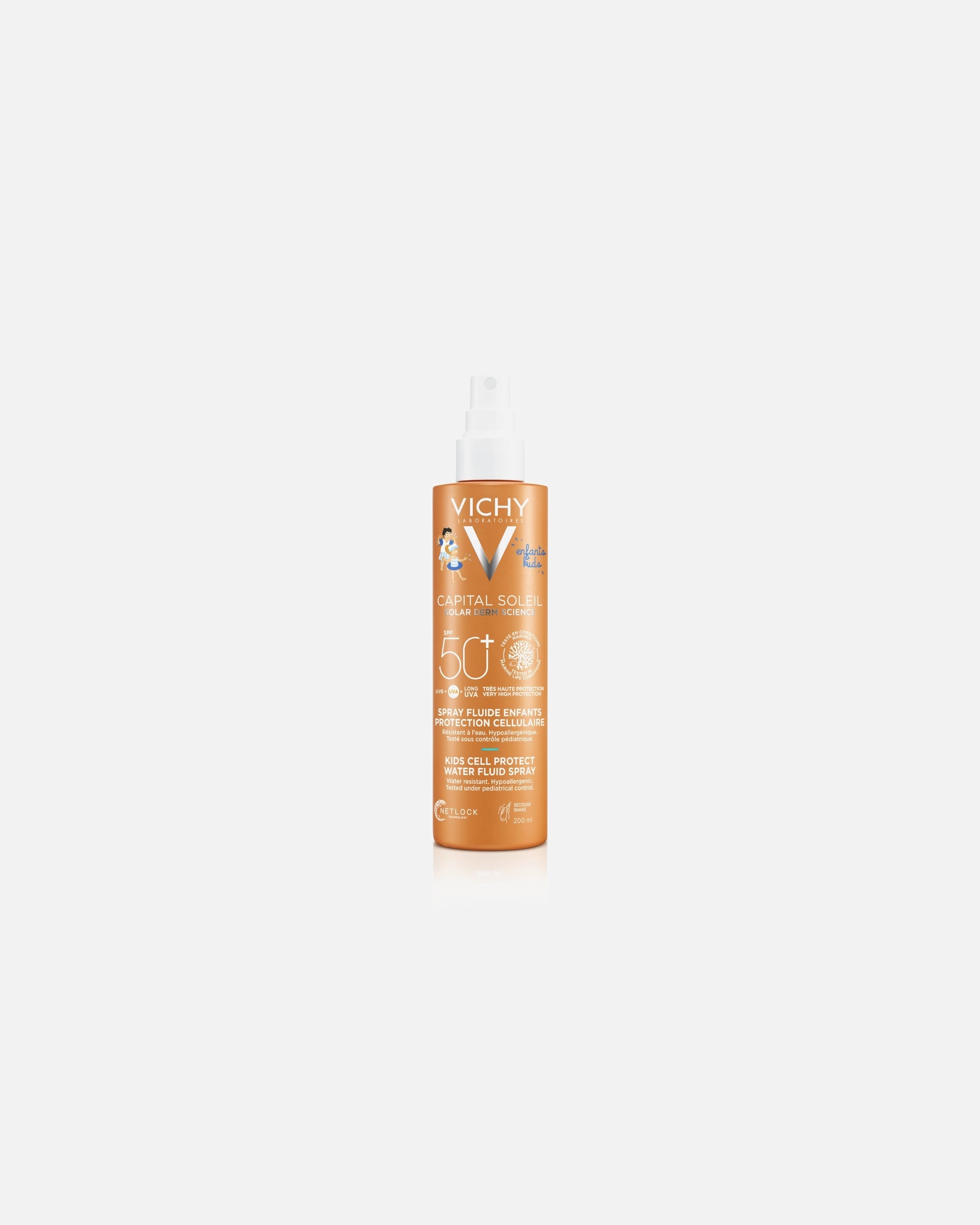 Spray Solare di Unisex Vichy Capital Soleil Spray Solare Dolce Bambini Spf 50+ Protezione elevata 200 ml