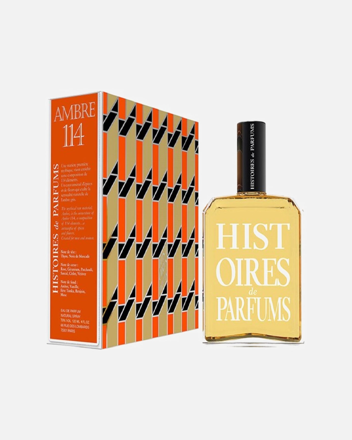 Eau de Parfum di Unisex HISTOIRES DE PARFUMS Ambre 114 60 ml