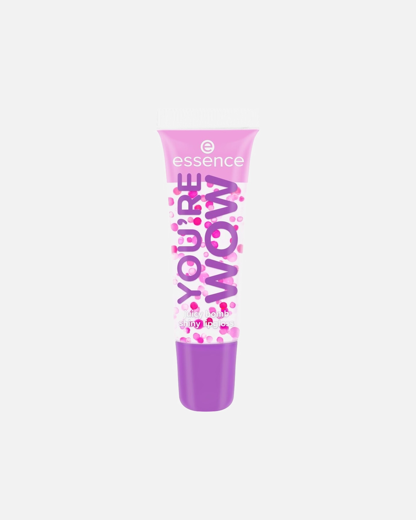 Lucidalabbra di Unisex essence SAY IT WITH JUICY LITTLE SUNSHINE juicy bomb lucidalabbra brillante 04 - STRAWBERRY SPLASH