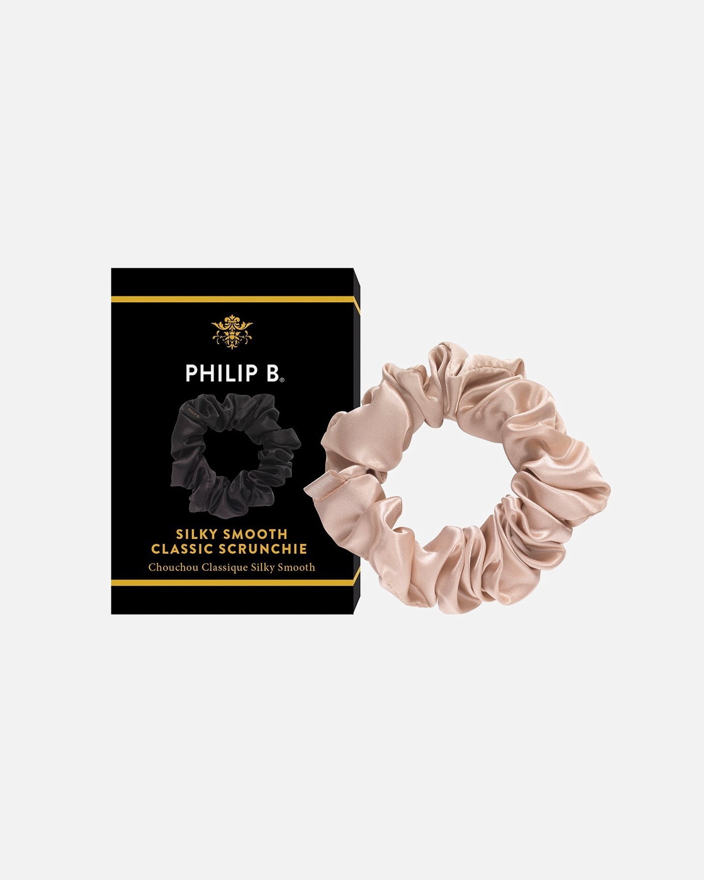 Accessori capelli di Unisex Philip B. Classic Champagne Scrunchie 1 pz