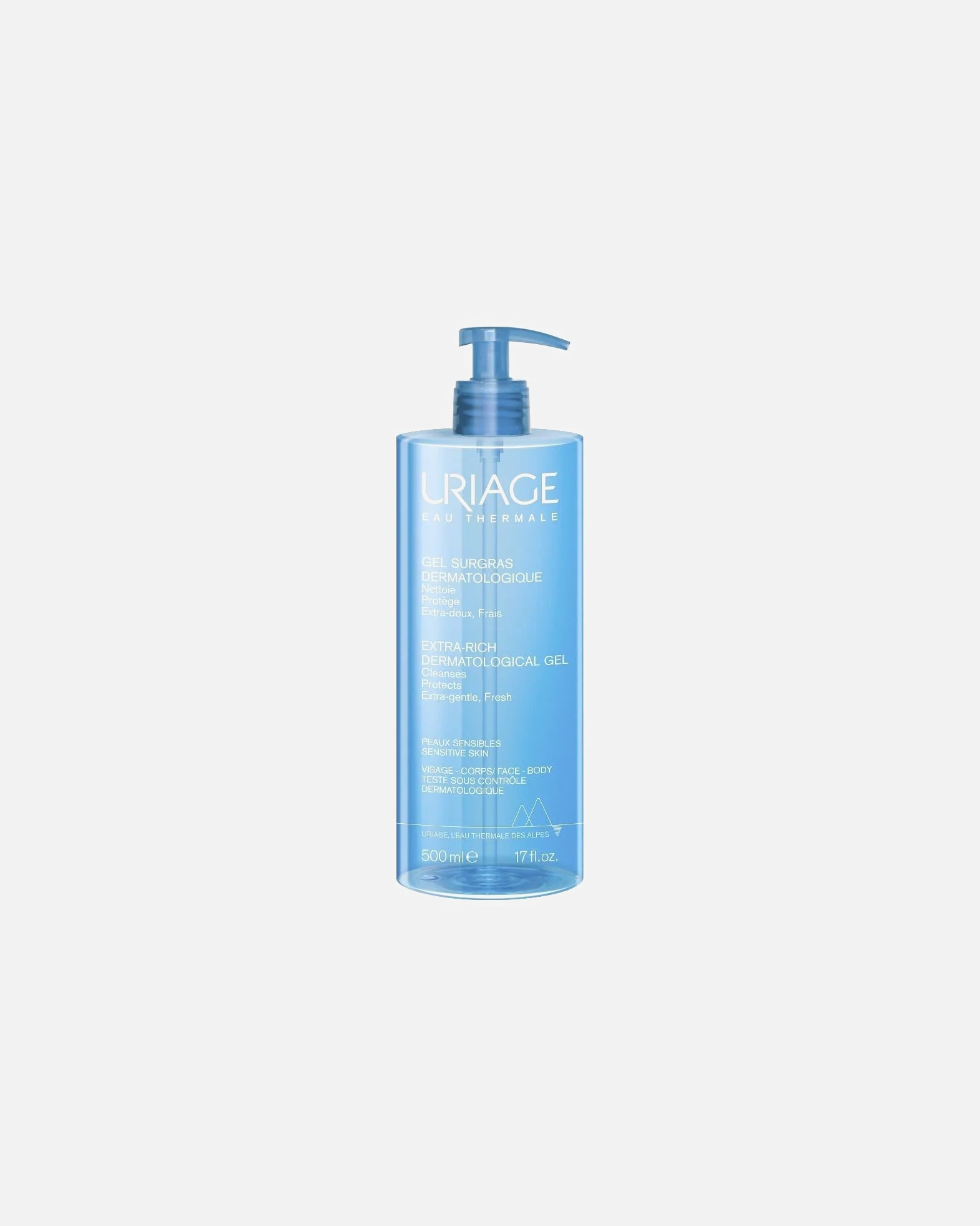 Bagnoschiuma di Unisex URIAGE EAU THERMALE Gel Surgras Dermatologico 500 ml