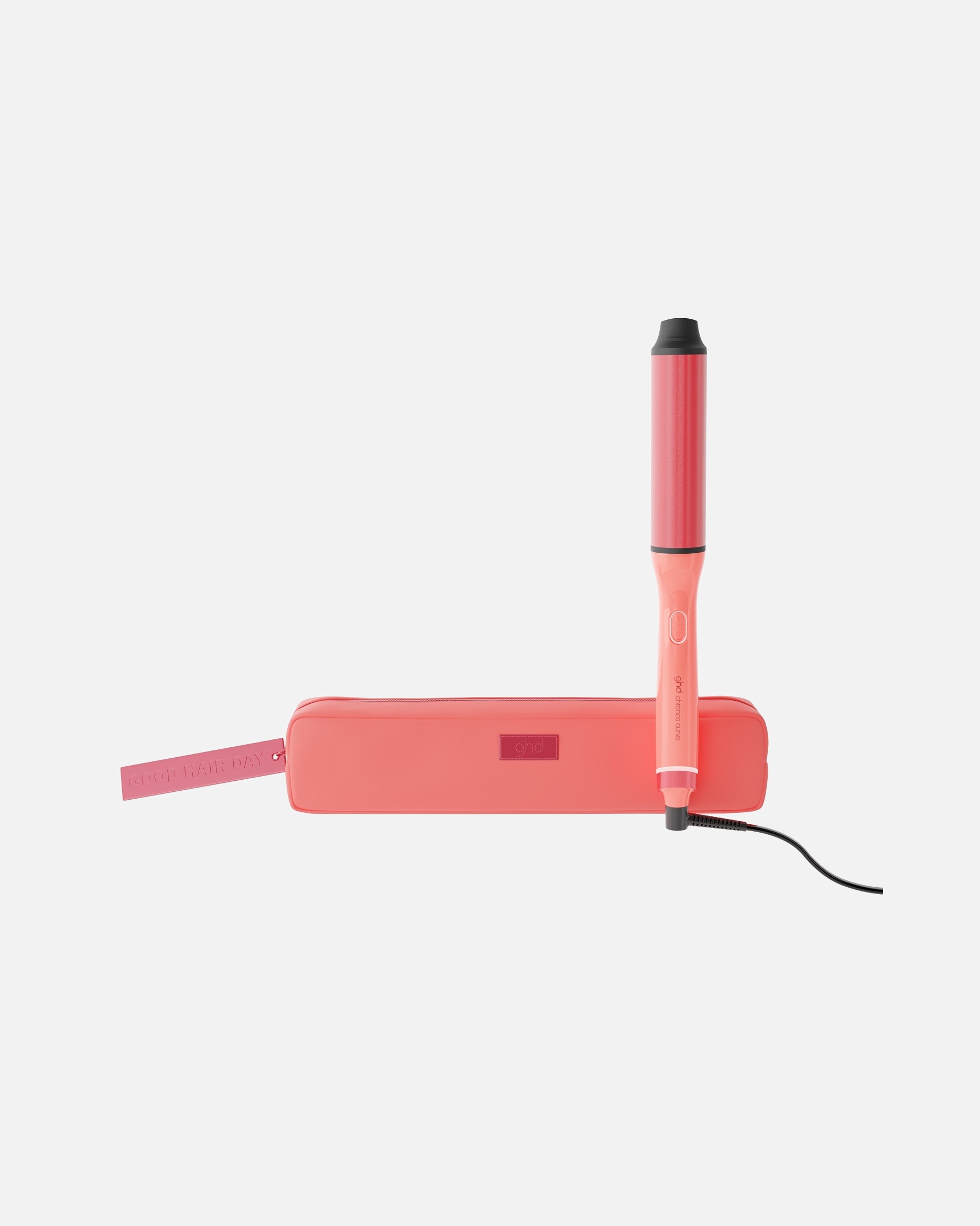 Ferro arricciacapelli di Unisex ghd Jelly Chronos Curve Max Wand Candy Coral 1 pezzo