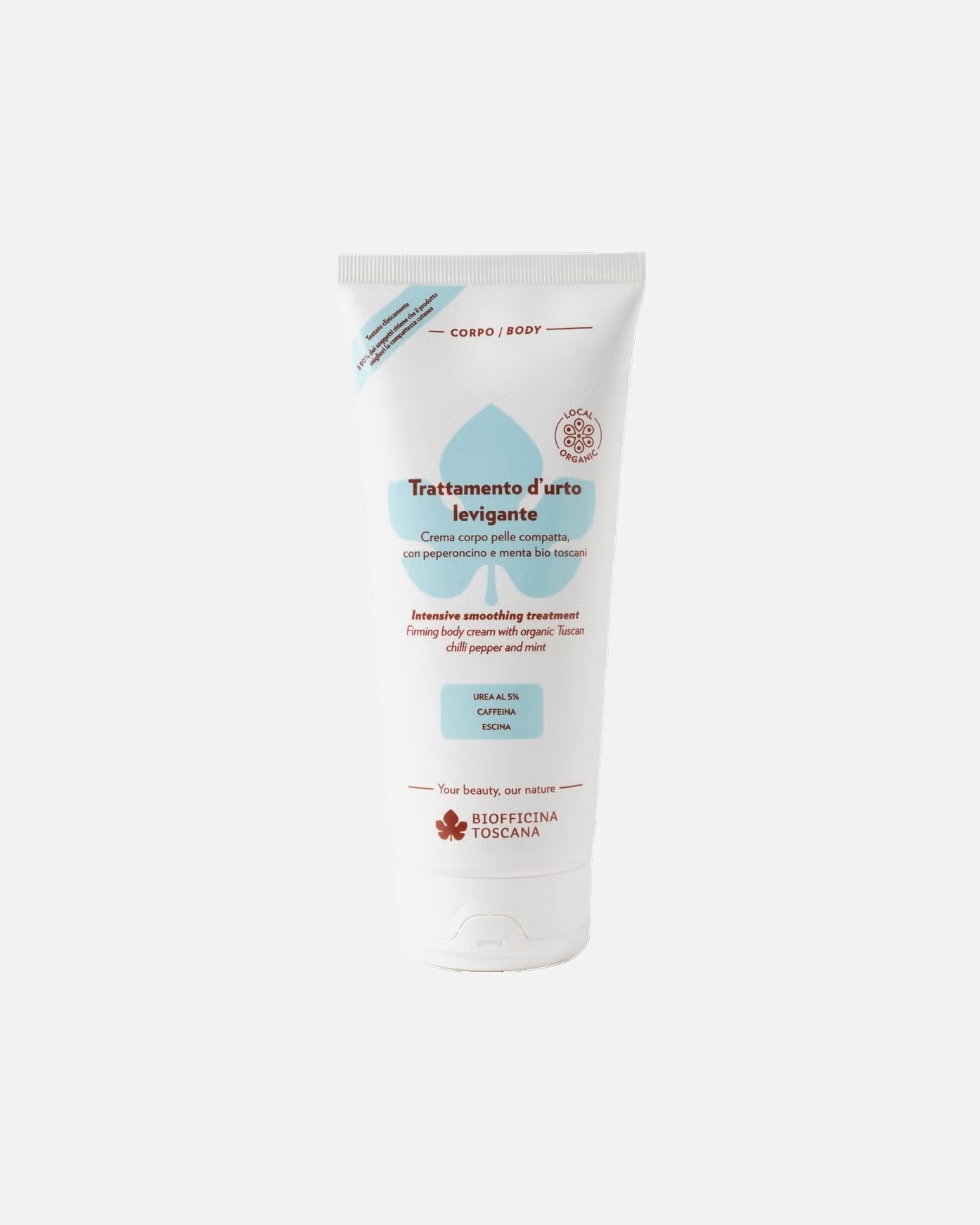 Crema corpo di Unisex BIOFFICINA TOSCANA Trattamento d'urto levigante 200 ml