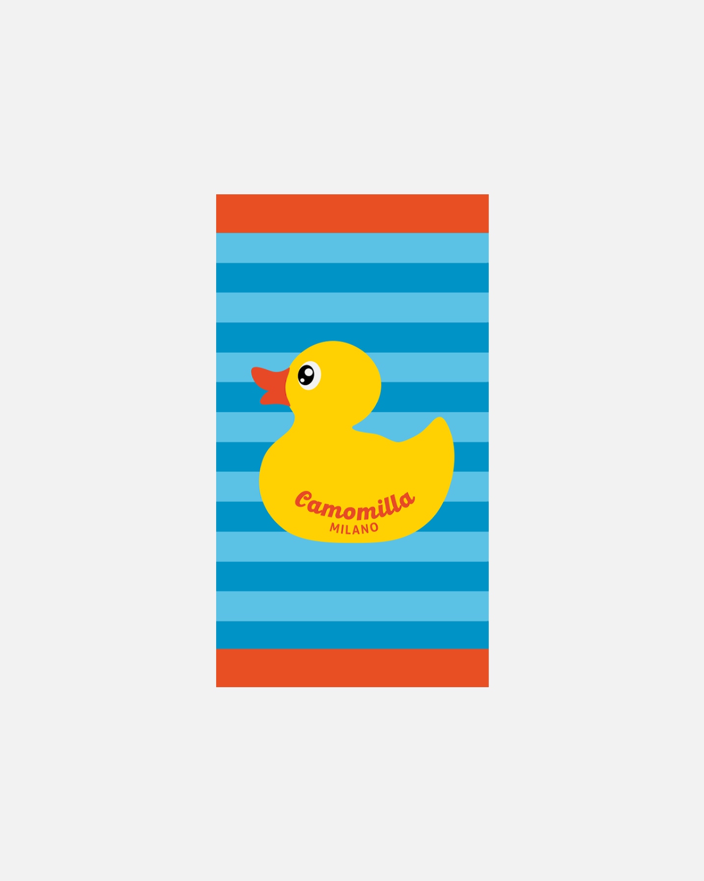 Asciugamano di Unisex Camomilla Telo Mare Duck Giallo 1 pezzo