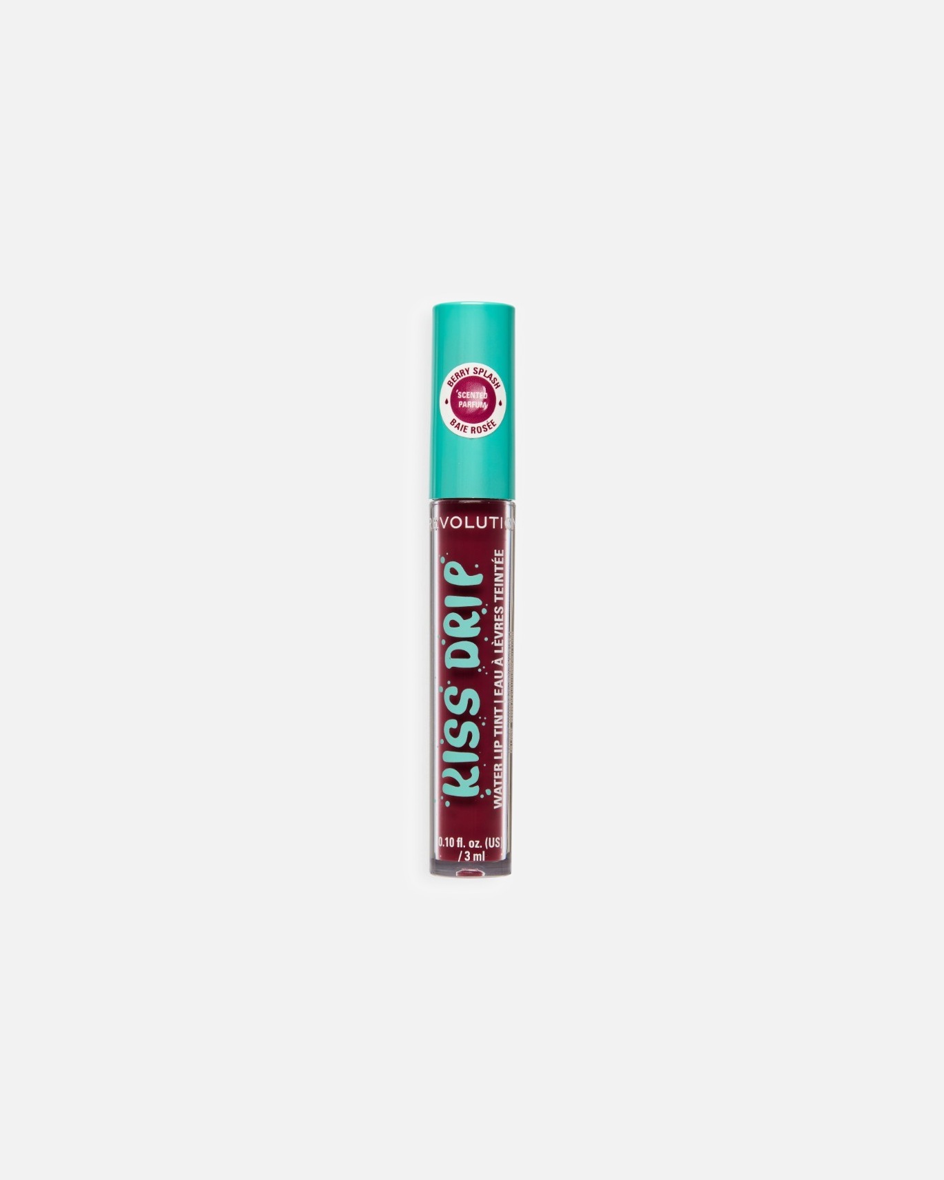 Lucidalabbra di Unisex Revolution Kiss Drip Water Lip Tint BERRY SPLASH