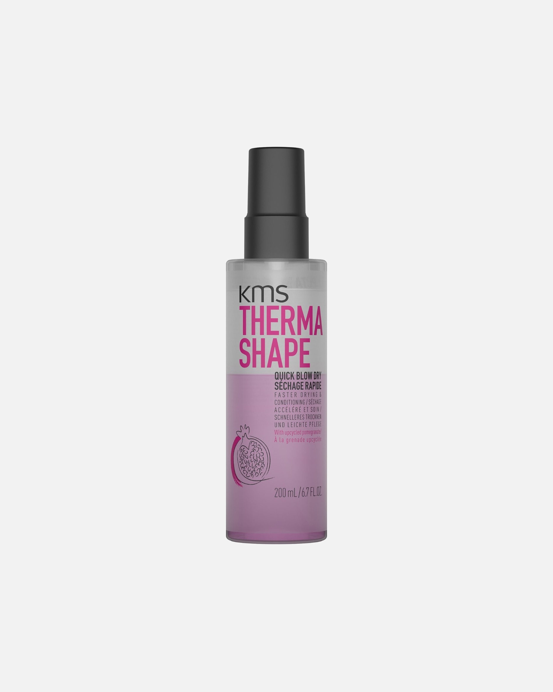 Lozione per lo styling di Unisex KMS THERMASHAPE Quick Blow Dry 200 ml