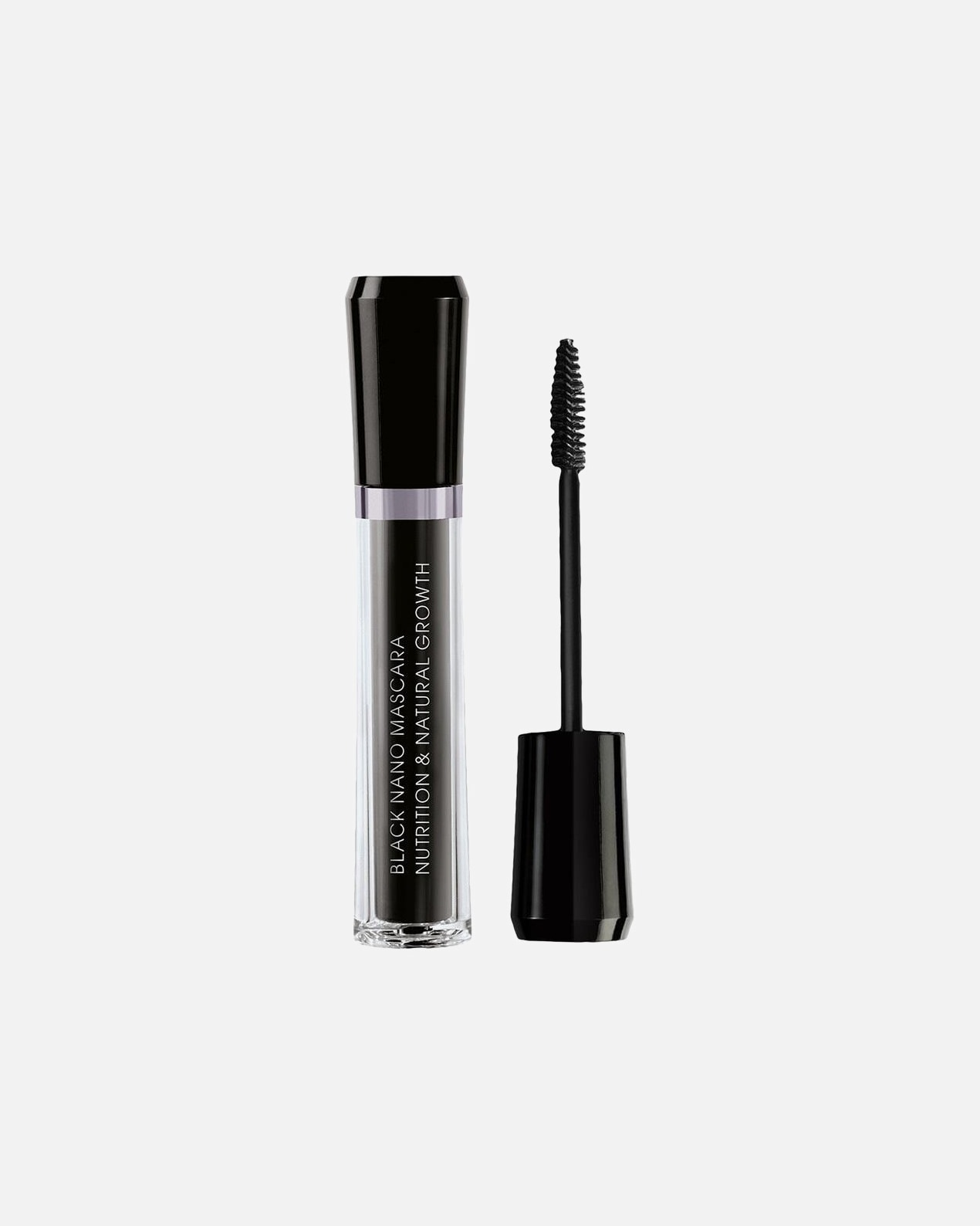 Mascara di Unisex M2 Beauté M2 Beauté Black Nano Mascara Nutrition & Natural Growth BLACK