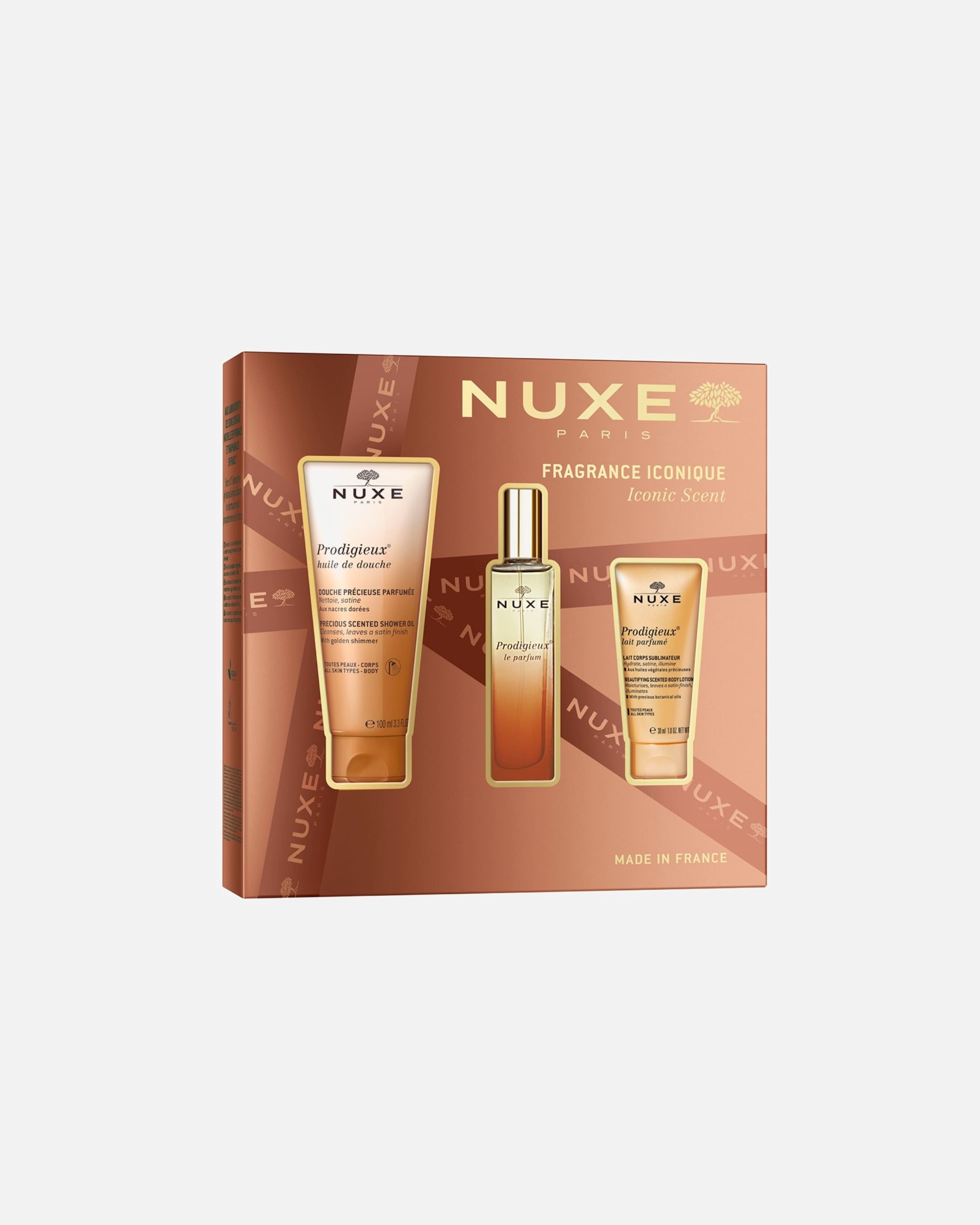 Cofanetto cura del corpo di Unisex NUXE Cofanetto regalo Natale Profumo iconico 1 pezzo