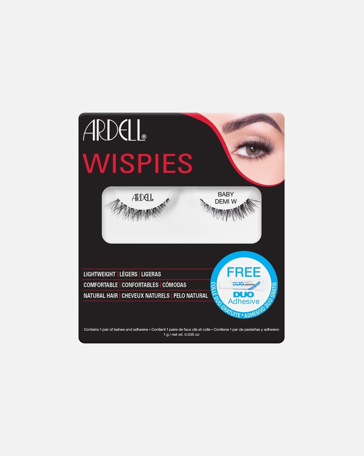 Ciglia finte di Unisex Ardell Fashion Lashes Baby Demi W 2 pezzi