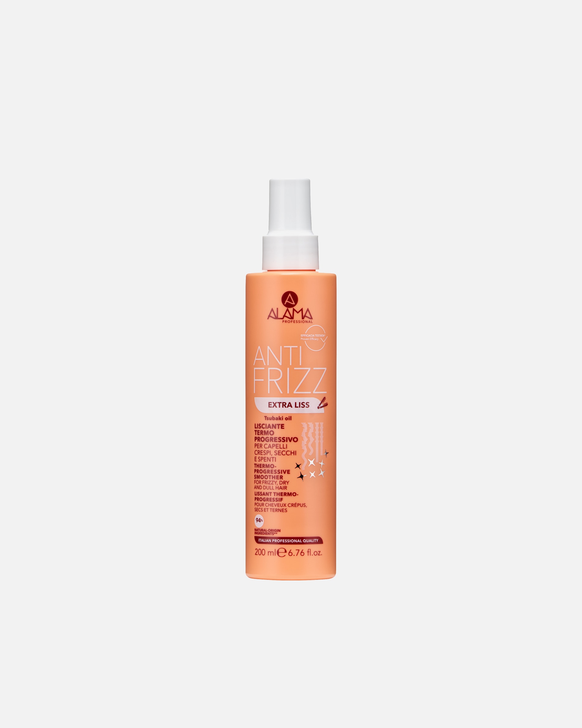 Spray Capelli di Unisex Alama Professional Anti frizz Extra Liss 200 ml