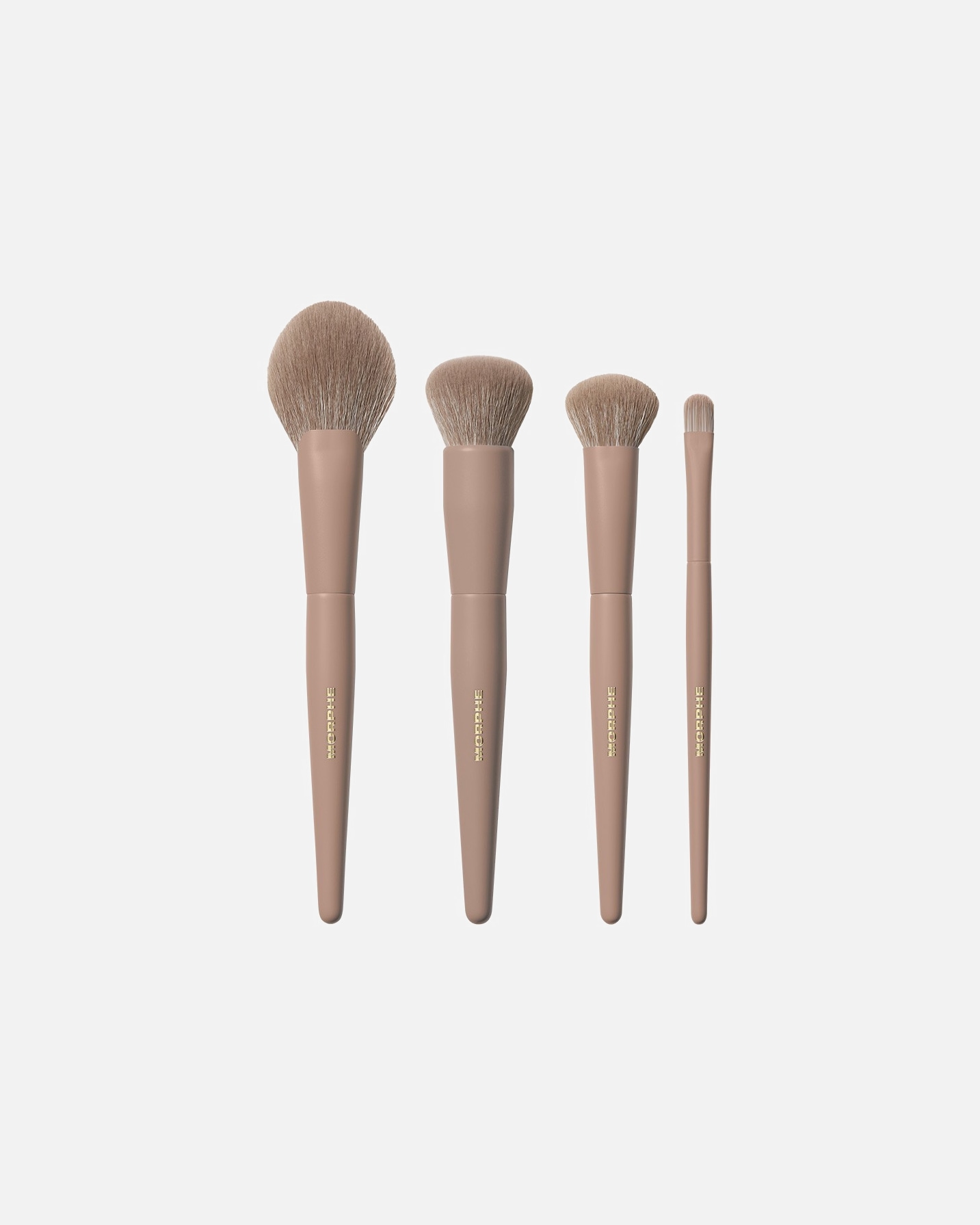 Accessori per il make up di Unisex MORPHE ICED MOCHA 4-PIECE FACE BRUSH SET 1 pezzo