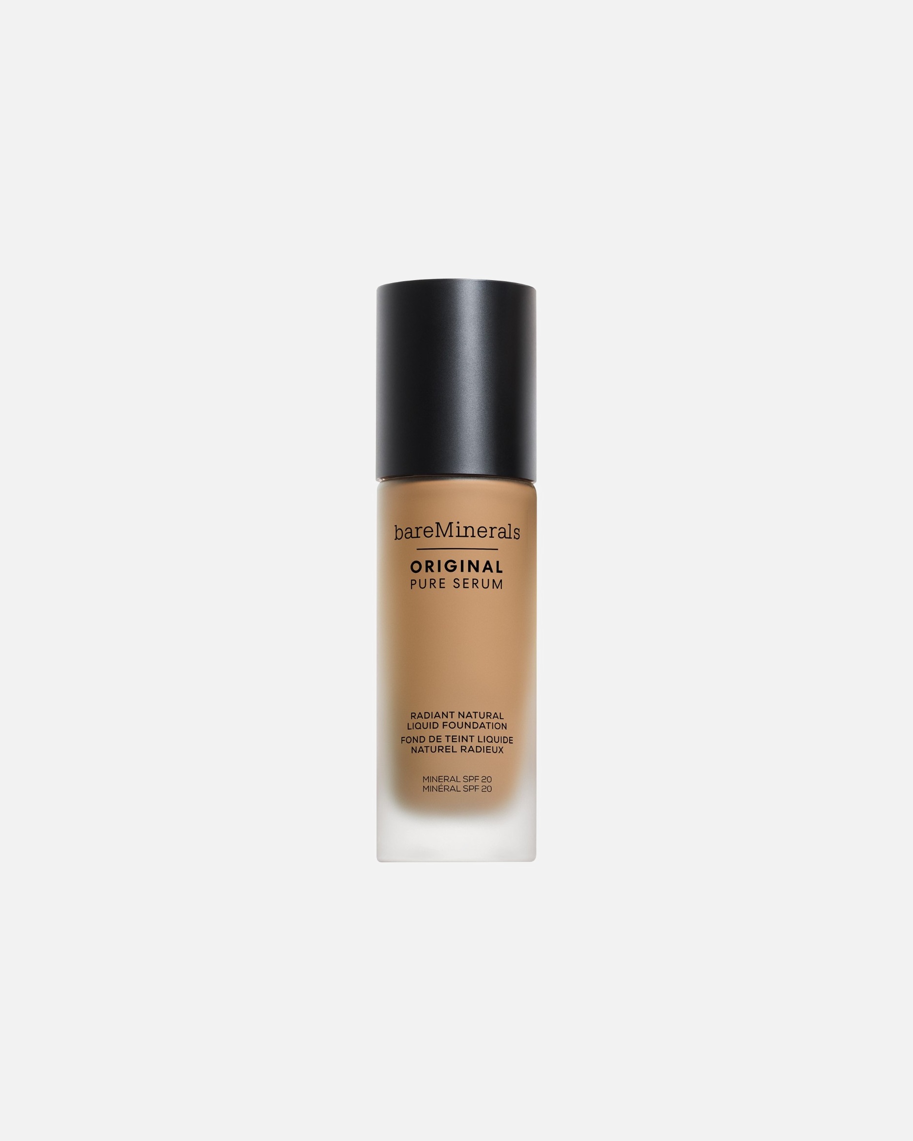 Fondotinta di Unisex bareMinerals Original ORIGINAL PURE SERUM RADIANT NATURAL LIQUID FOUNDATION MINERAL SPF 20 MEDIUM WARM 3.5