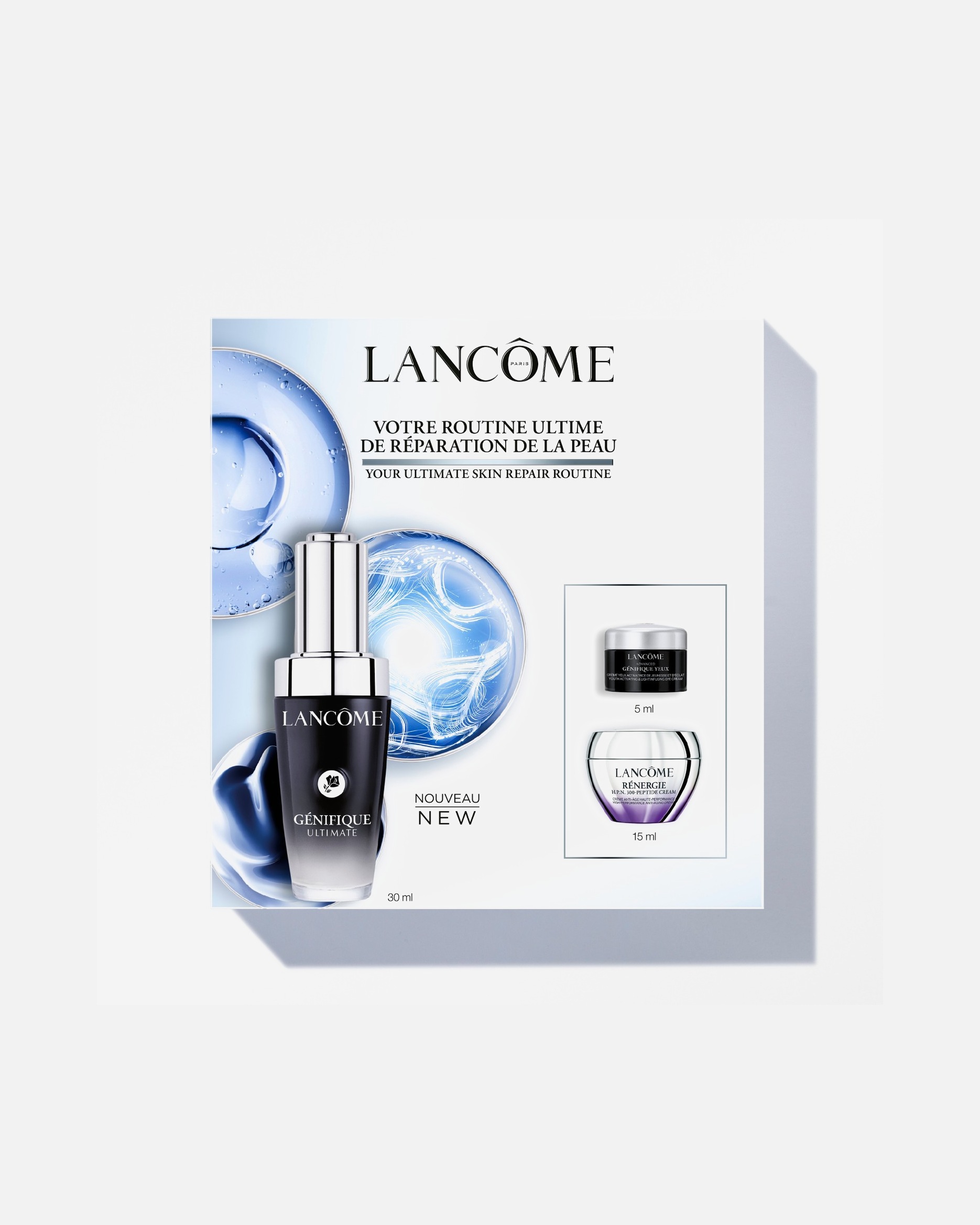 Set cura del viso di Femmina Lancôme Génifique Serum Routine Set 1 pezzo
