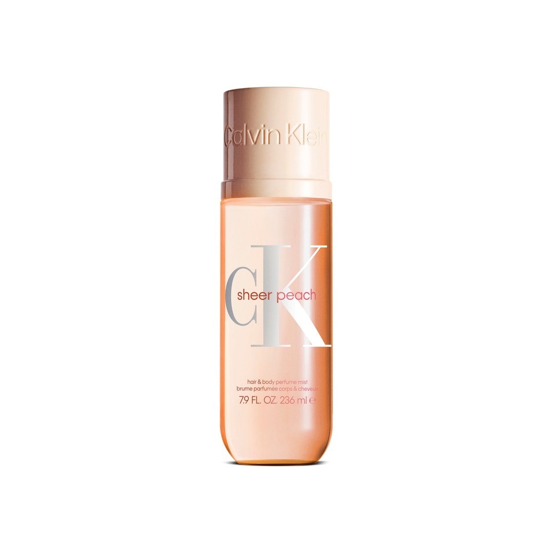 Calvin Klein Hair Body Perfume Mist Sheer Peach Unisex Hair
