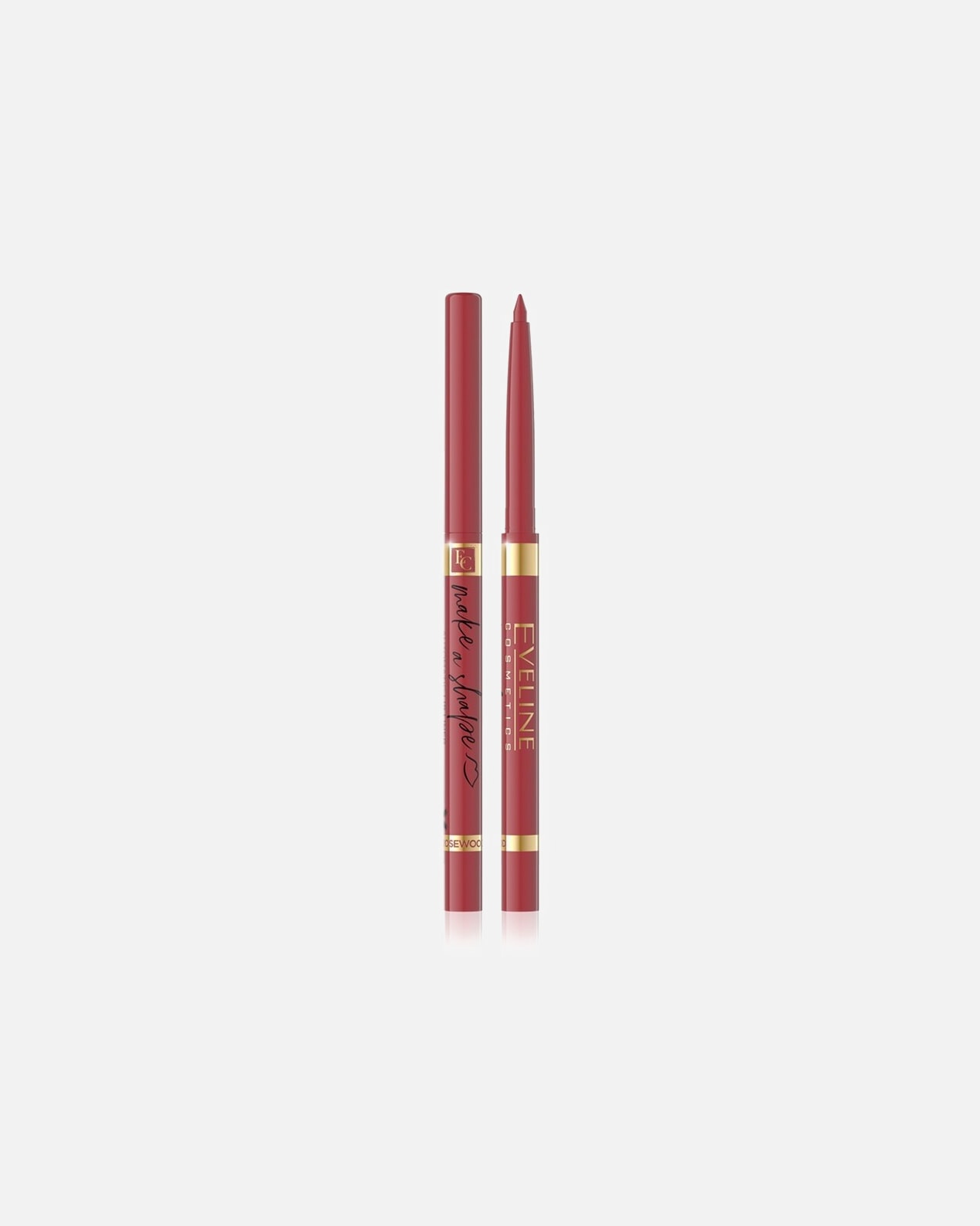 Matita Labbra di Unisex Eveline Cosmetics Automatic Lipliner Make A Shape Rosewood