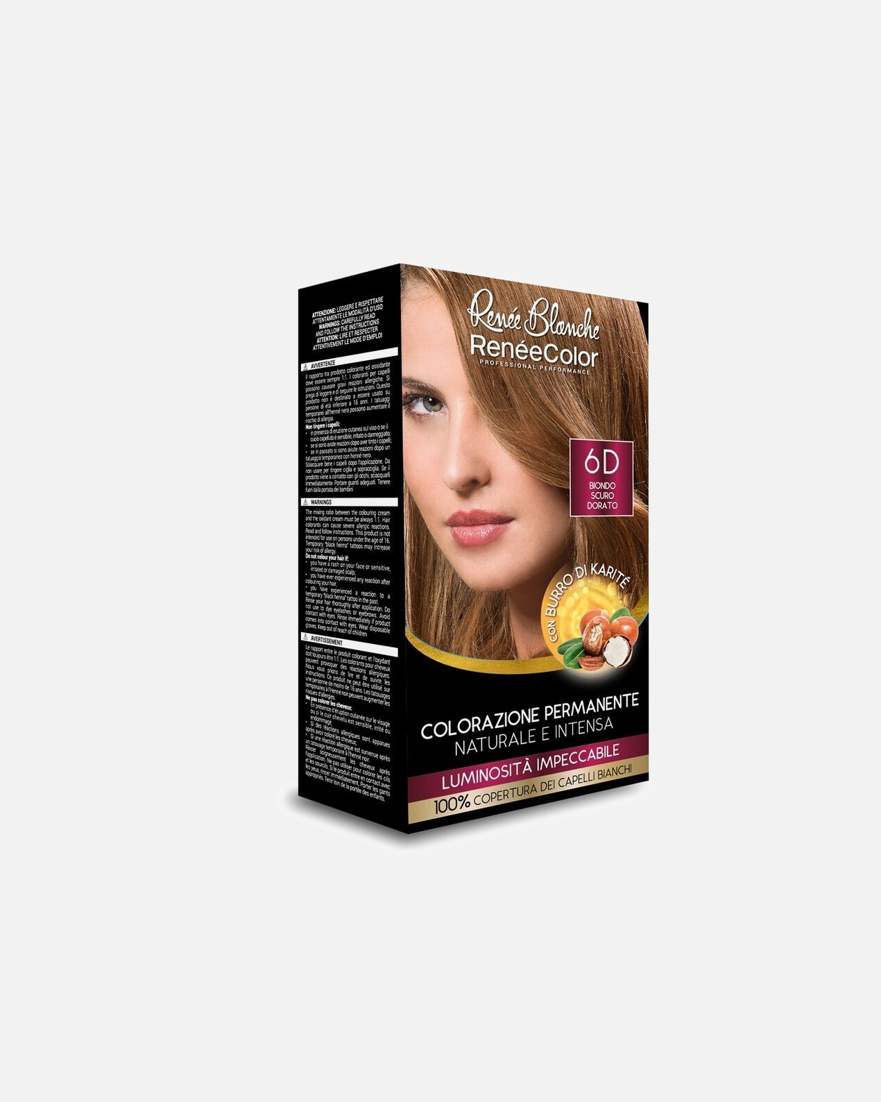 Colorazione capelli di Femmina Renée Blanche Renée Color 6D BIONDO SCURO DORATO