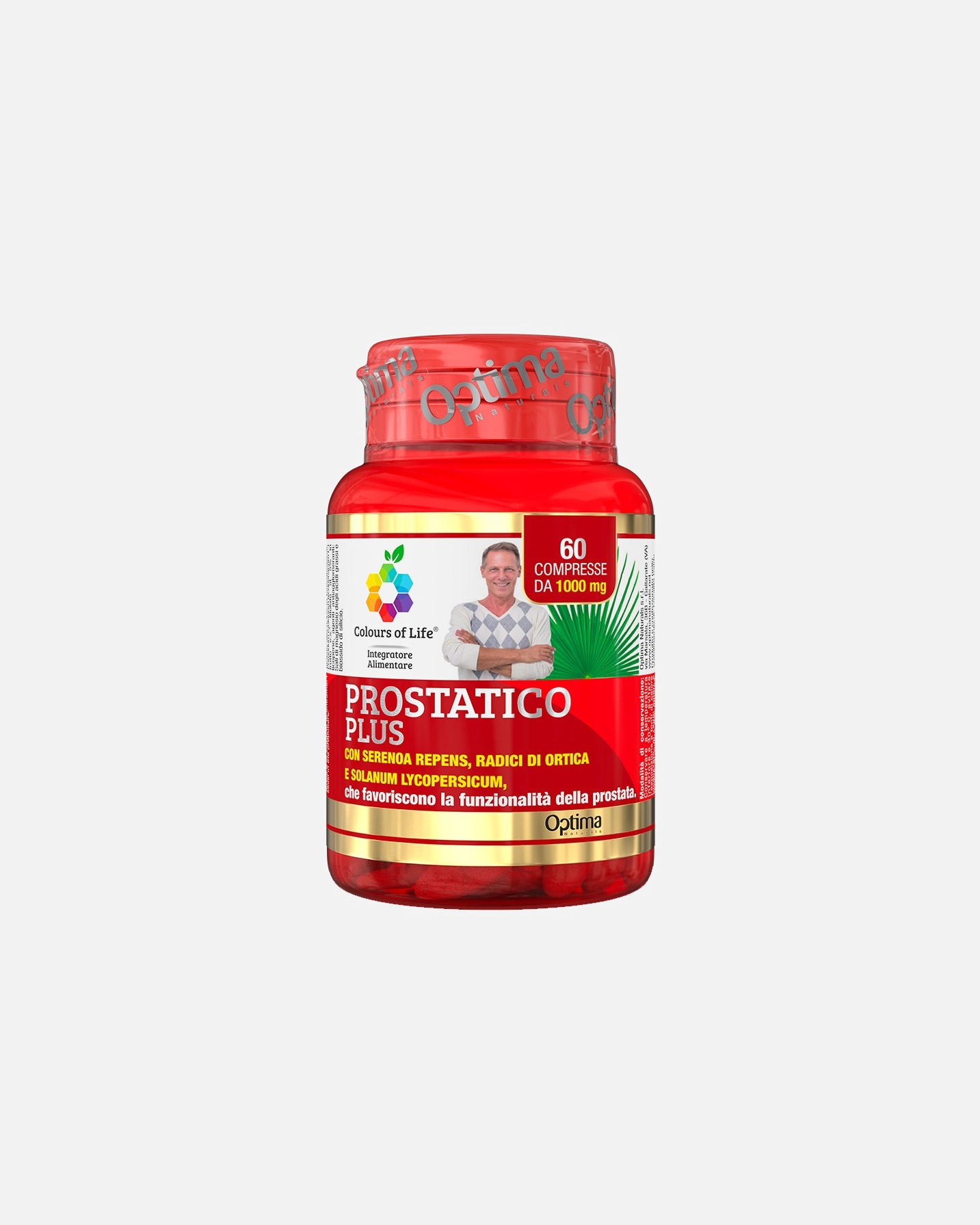 Integratore alimentare di Unisex Optima Naturals Prostatico Plus 1 pezzo