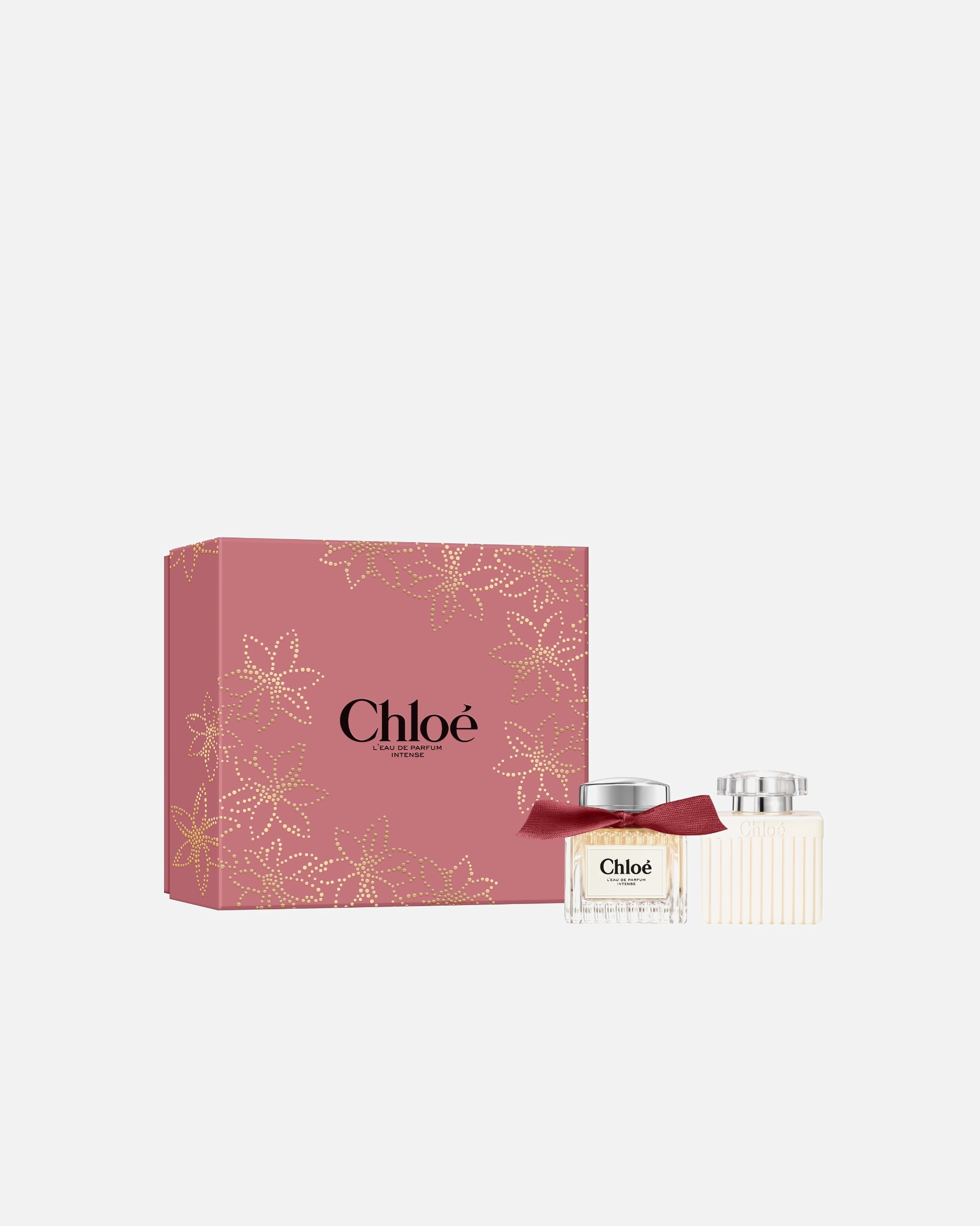 Set di fragranze di Femmina Chloé Cofanetto regalo Eau De Parfum Intense Femminile e Body Lotion Duo 1 pezzo