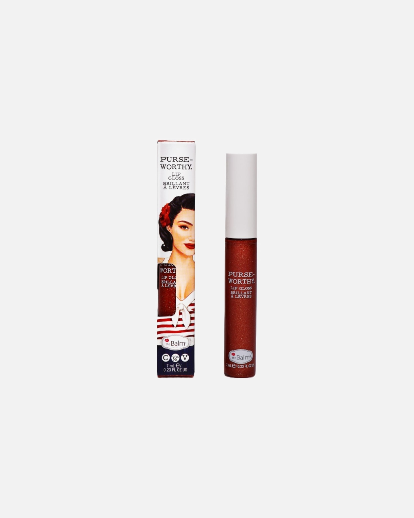 Lucidalabbra di Unisex theBalm Purseworthy Lip Gloss SADDLE