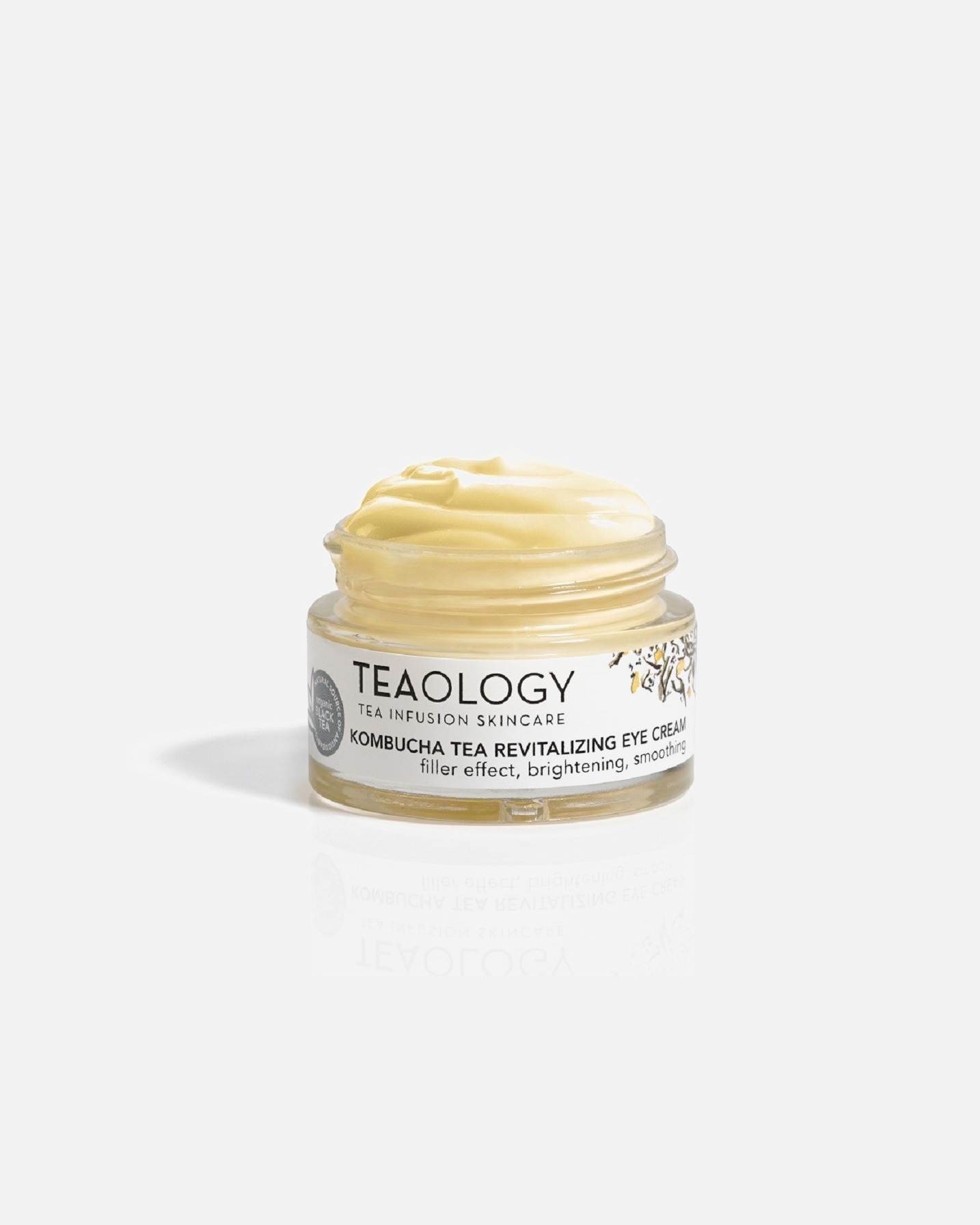 Crema occhi di Unisex Teaology Crema contorno occhi rivitalizzante al tè Kombucha 15 ml