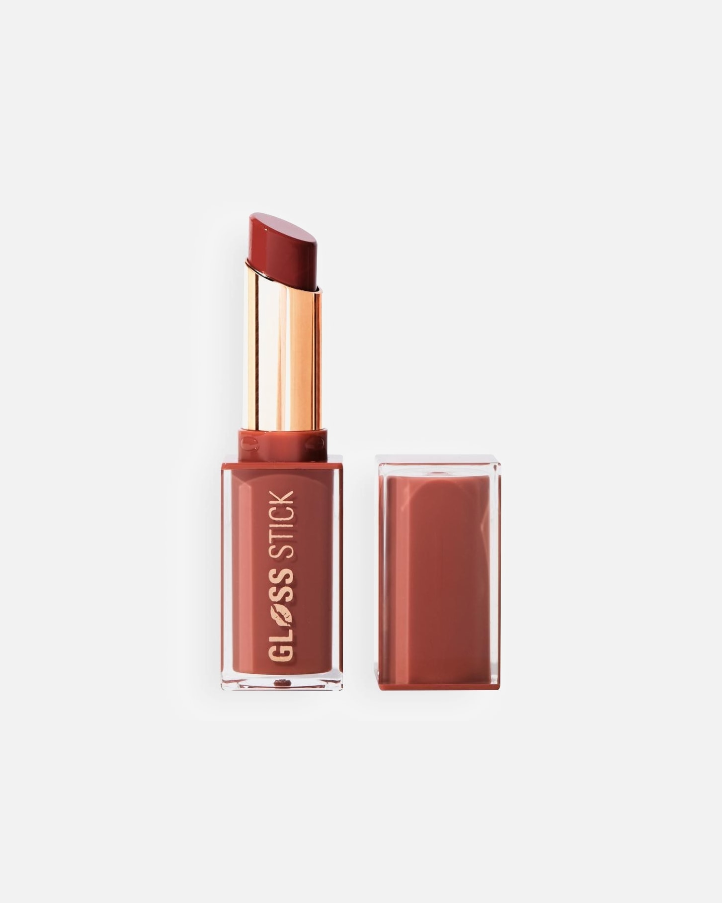 Rossetto di Unisex Revolution Pout Lip Gloss Stick TOFFEE NUDE