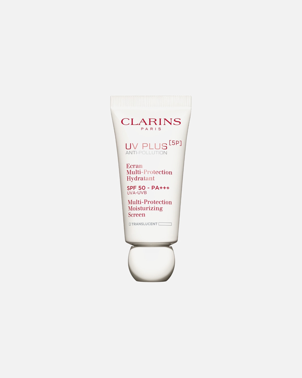 Crema solare di Femmina Clarins Idratazione e Protezione UV PLUS Antinquinamento Trasparente 30 ml
