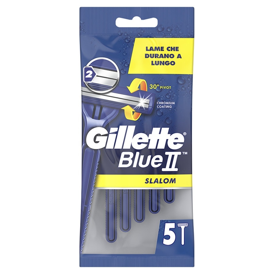 Gillette - BlueII Slalom Rasoi Usa e Getta 5 Pz